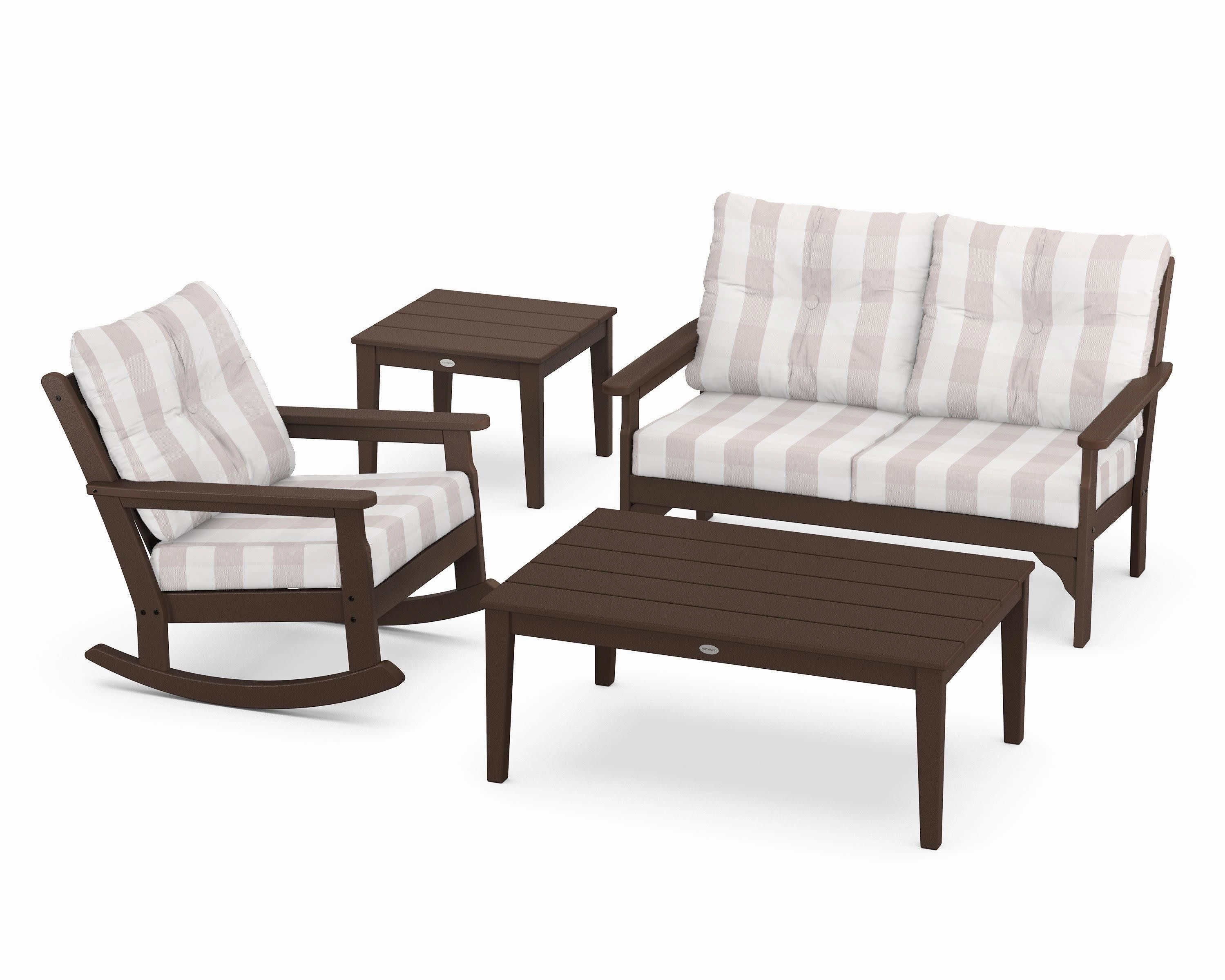 Vineyard 4-Piece Deep Seating Rocker Set