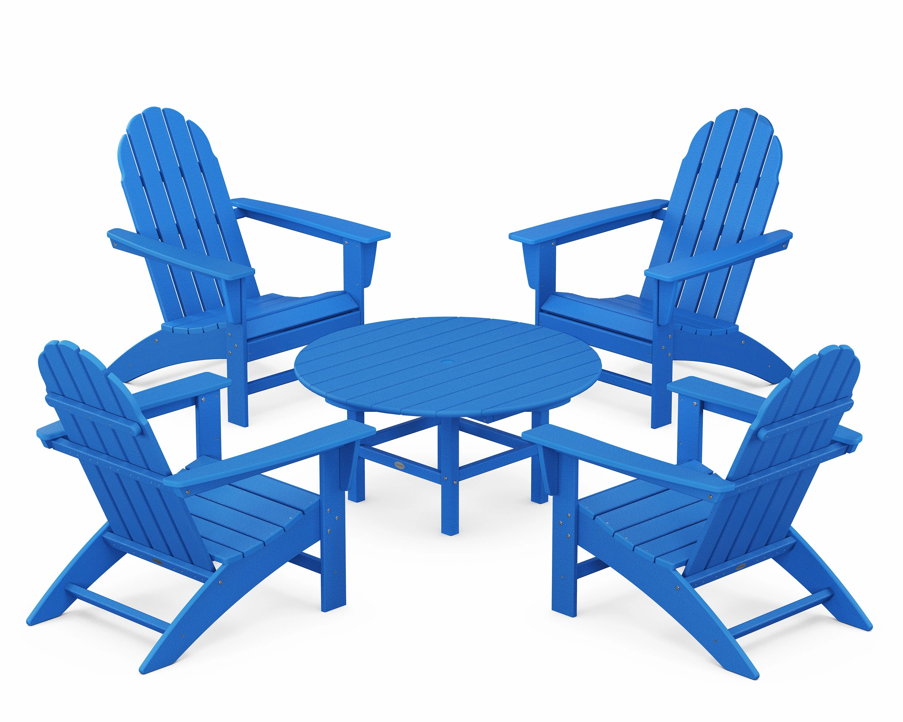 Vineyard 5-Piece Adirondack Chair Conversation Set