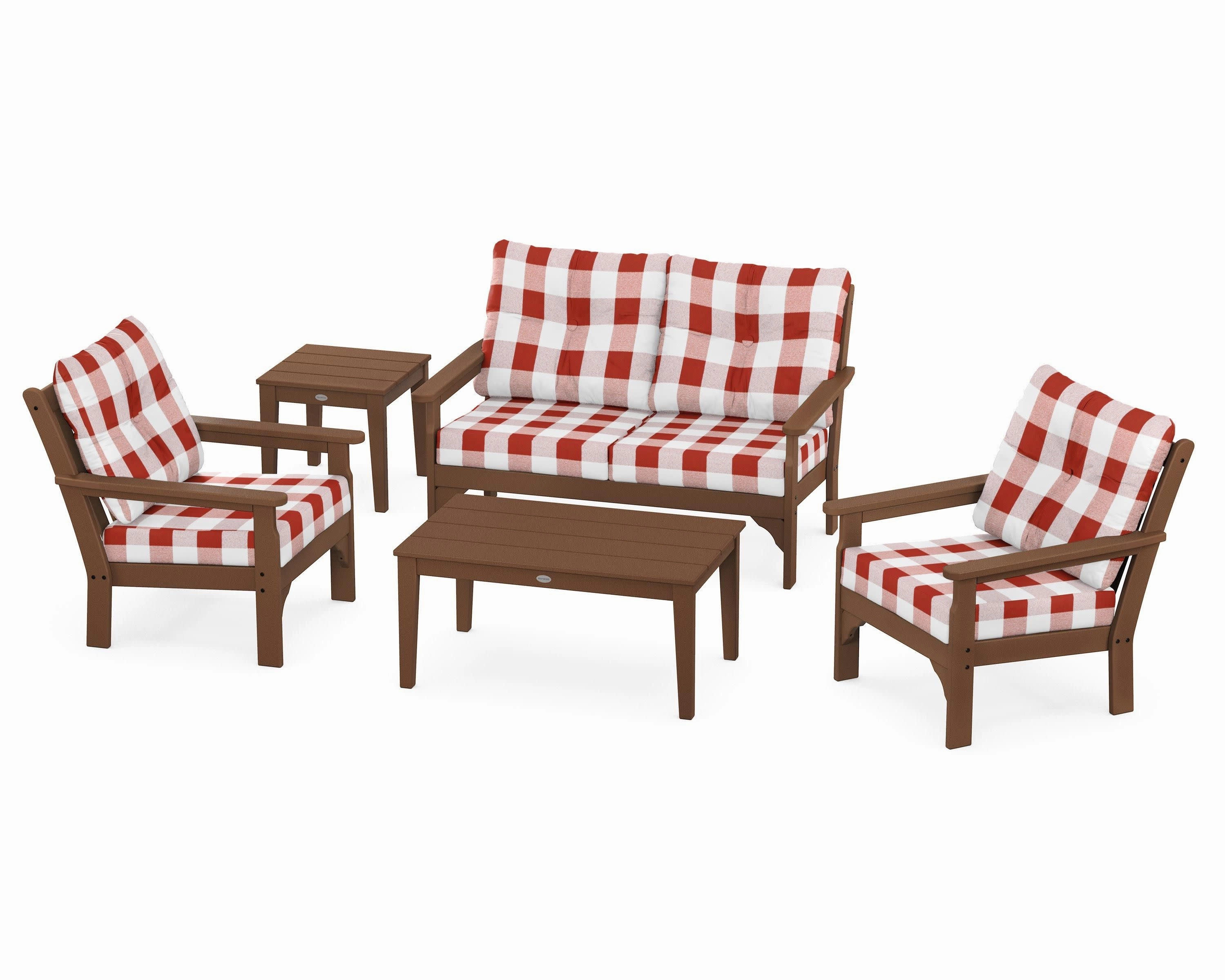 Vineyard 5-Piece Deep Seating Set
