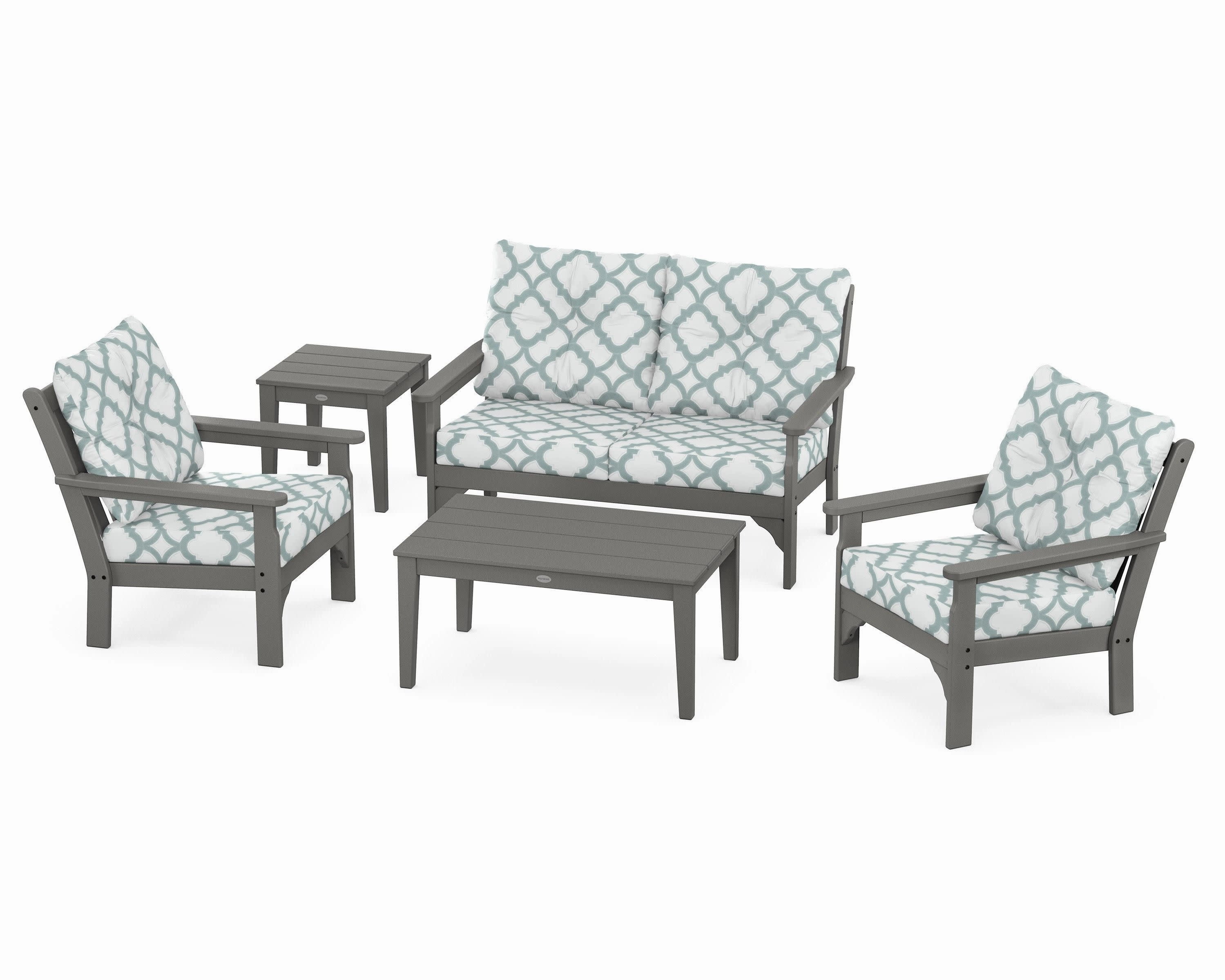 Vineyard 5-Piece Deep Seating Set