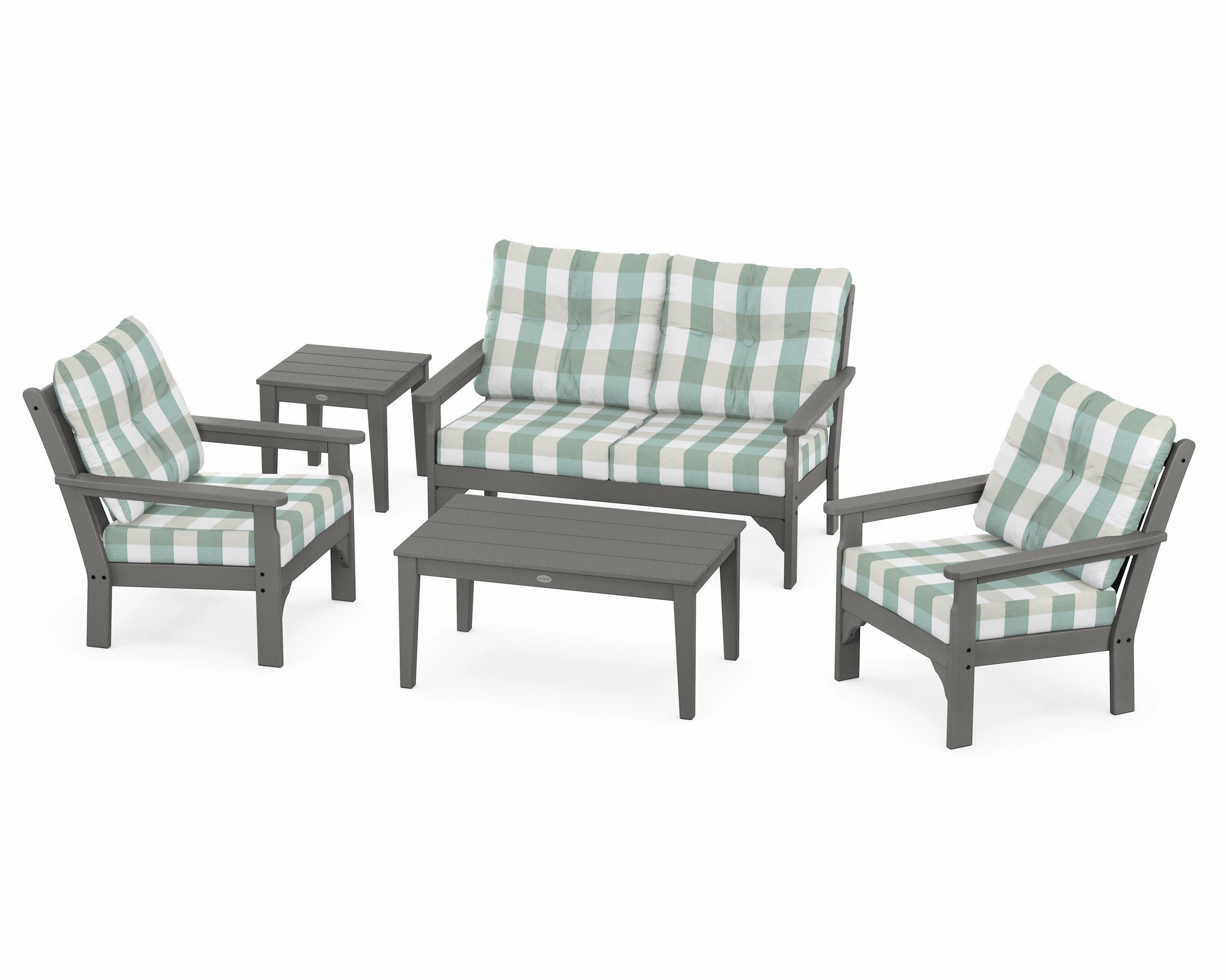 Vineyard 5-Piece Deep Seating Set