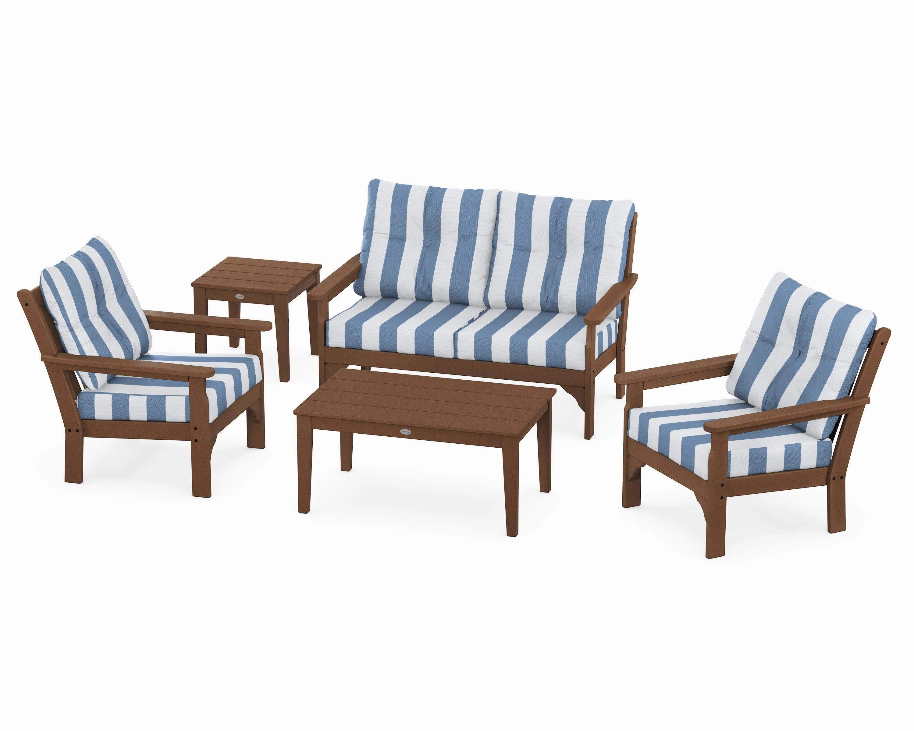Vineyard 5-Piece Deep Seating Set