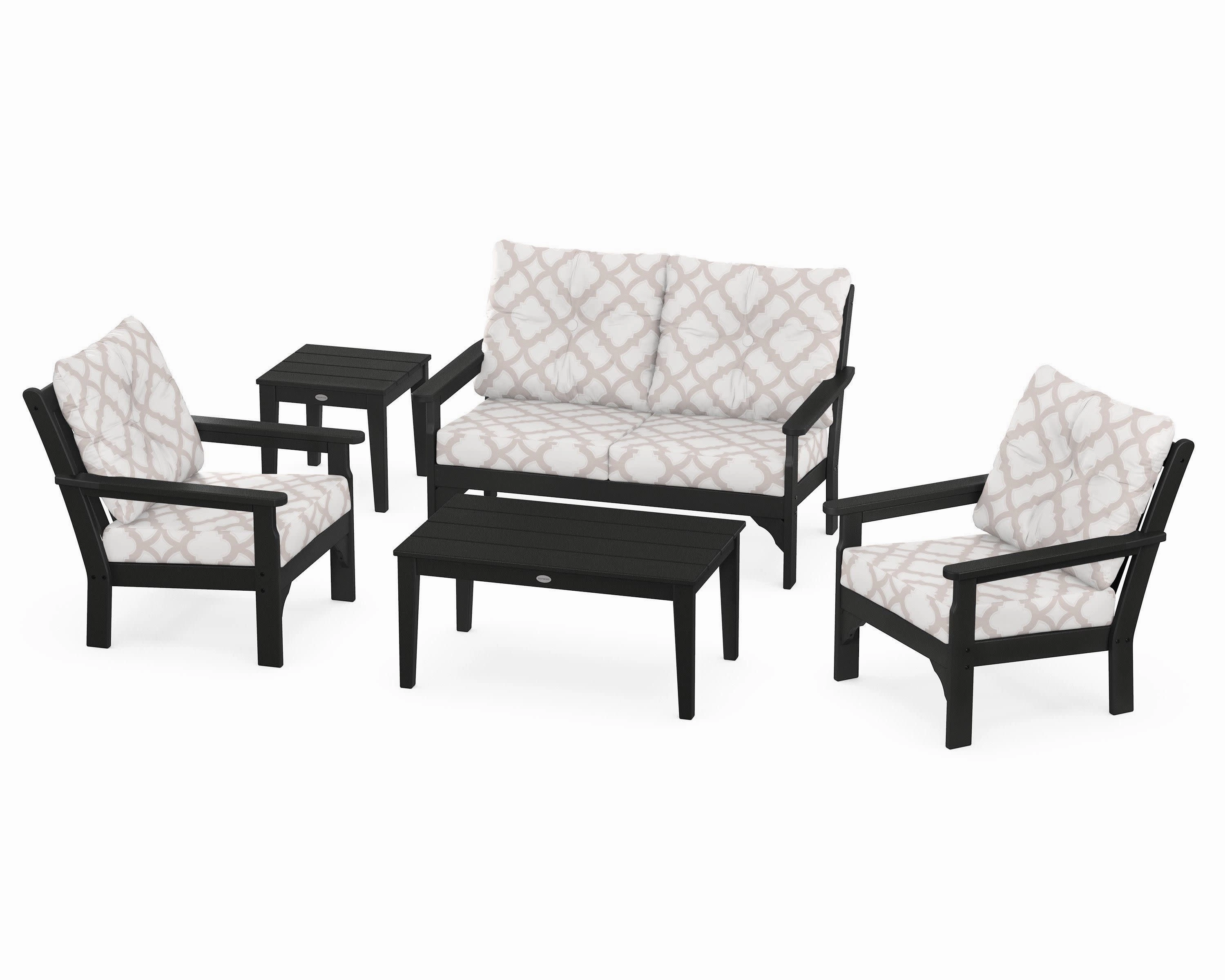 Vineyard 5-Piece Deep Seating Set