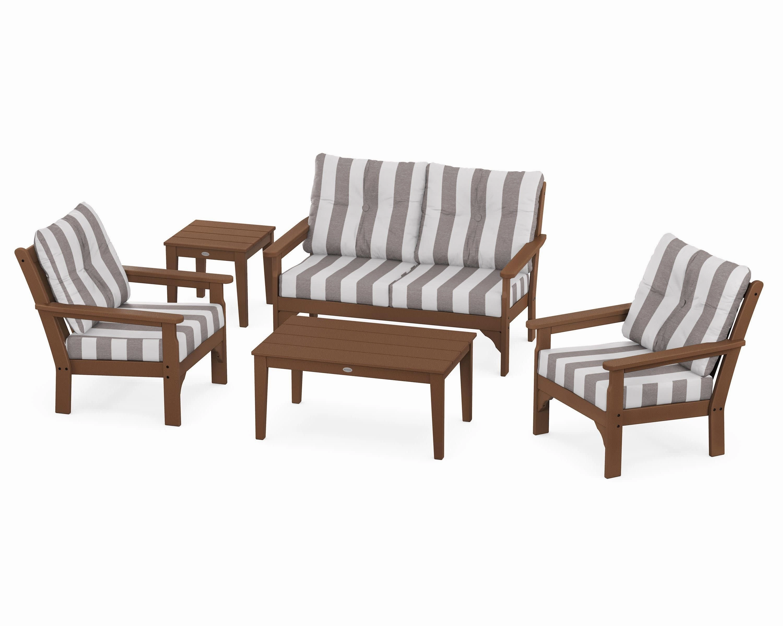 Vineyard 5-Piece Deep Seating Set