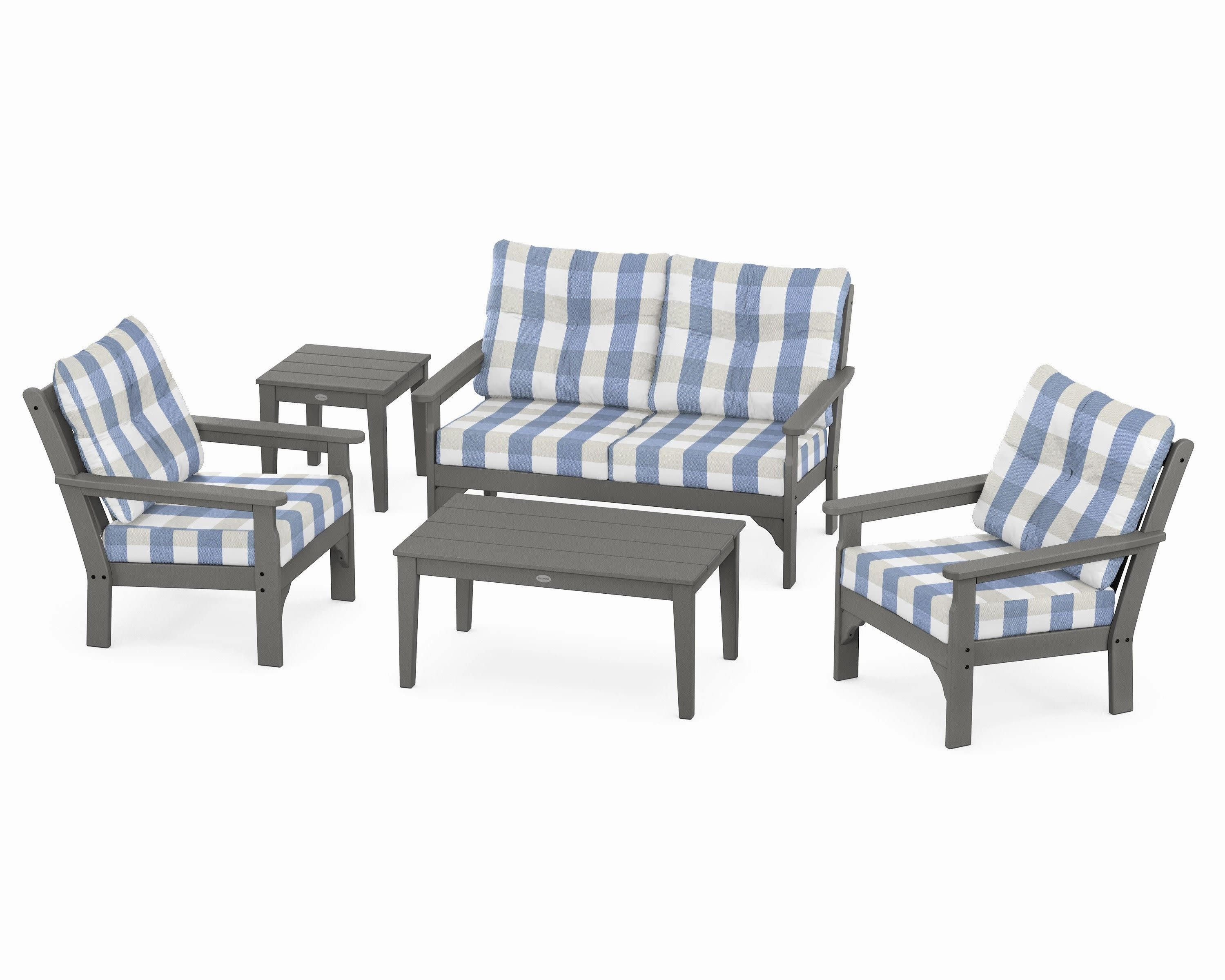 Vineyard 5-Piece Deep Seating Set
