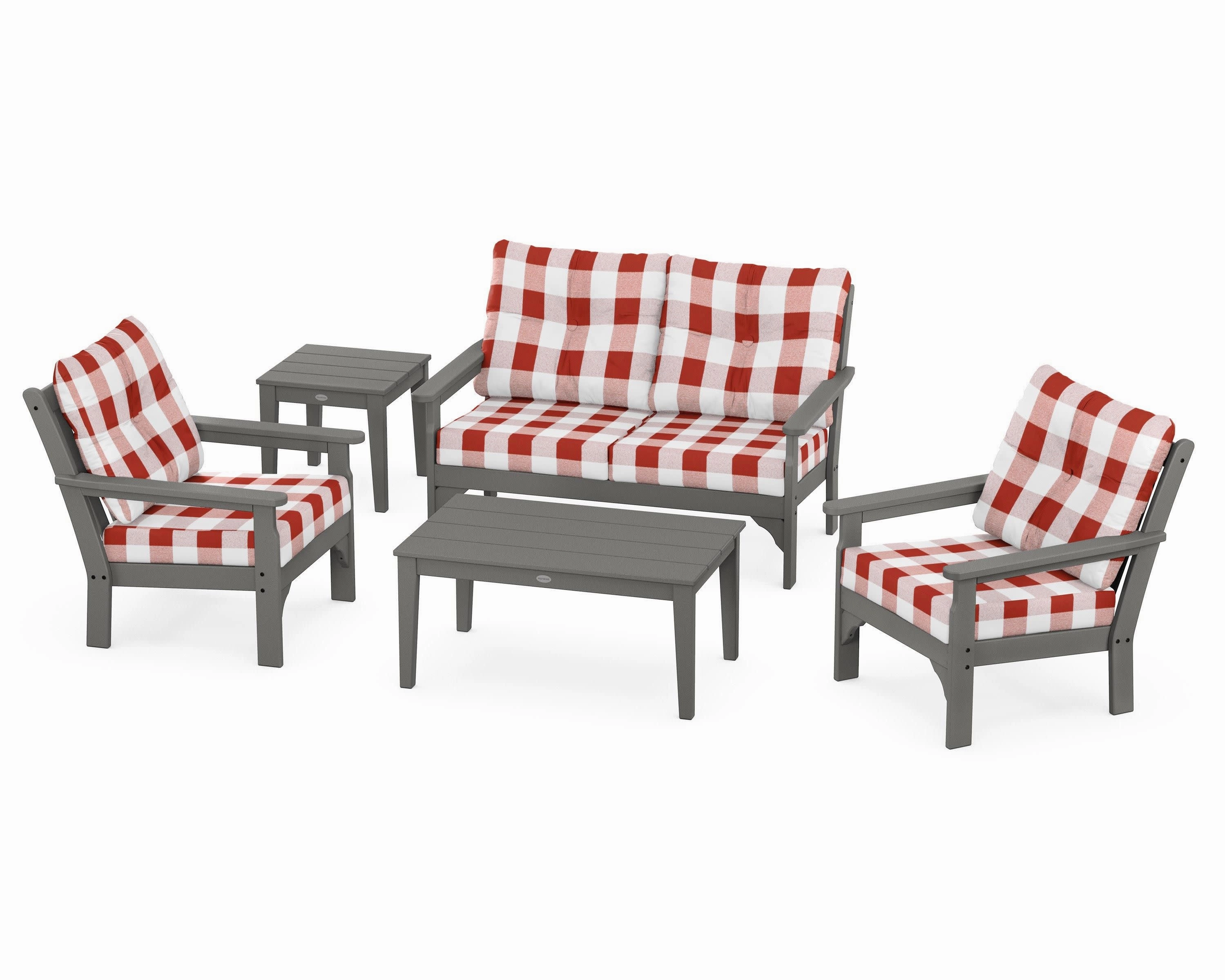 Vineyard 5-Piece Deep Seating Set