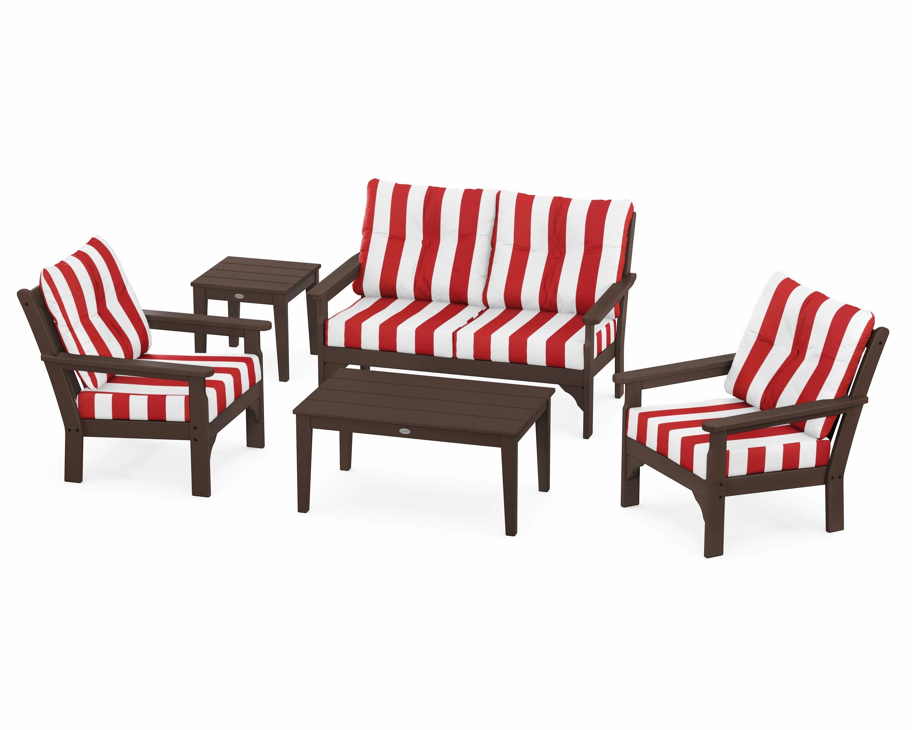 Vineyard 5-Piece Deep Seating Set