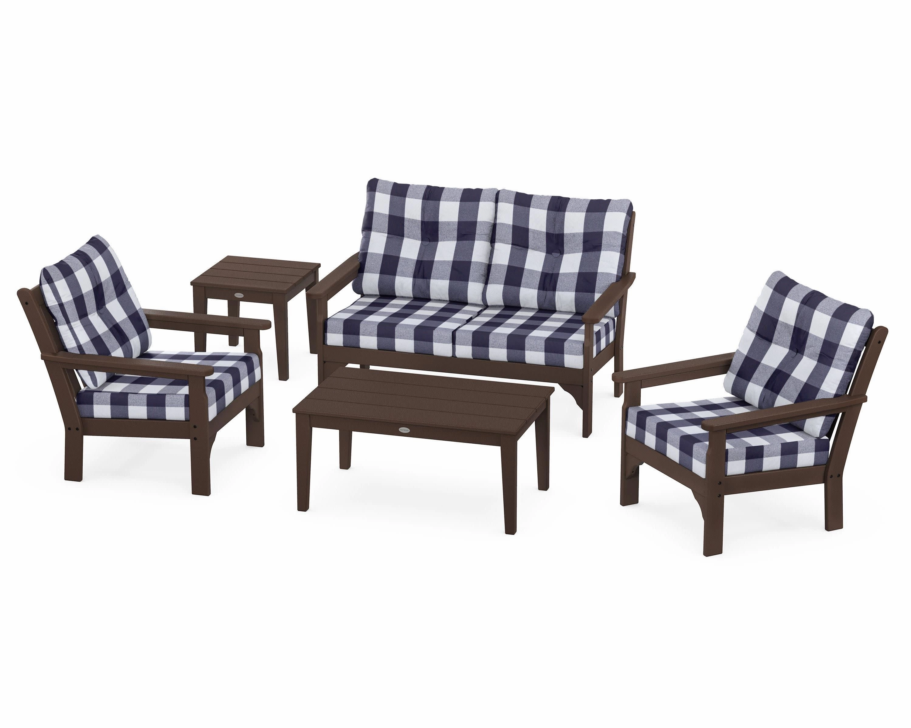 Vineyard 5-Piece Deep Seating Set