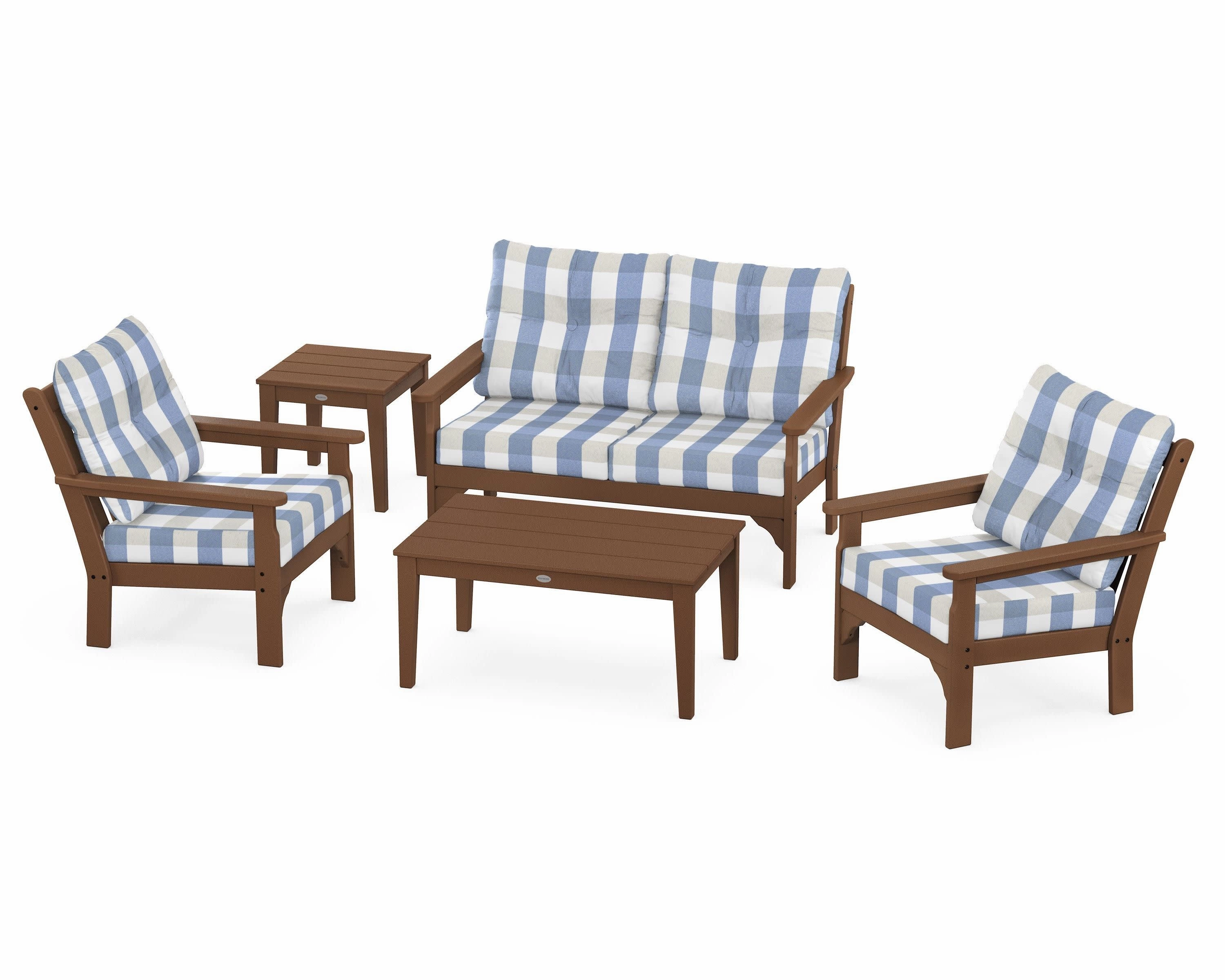 Vineyard 5-Piece Deep Seating Set