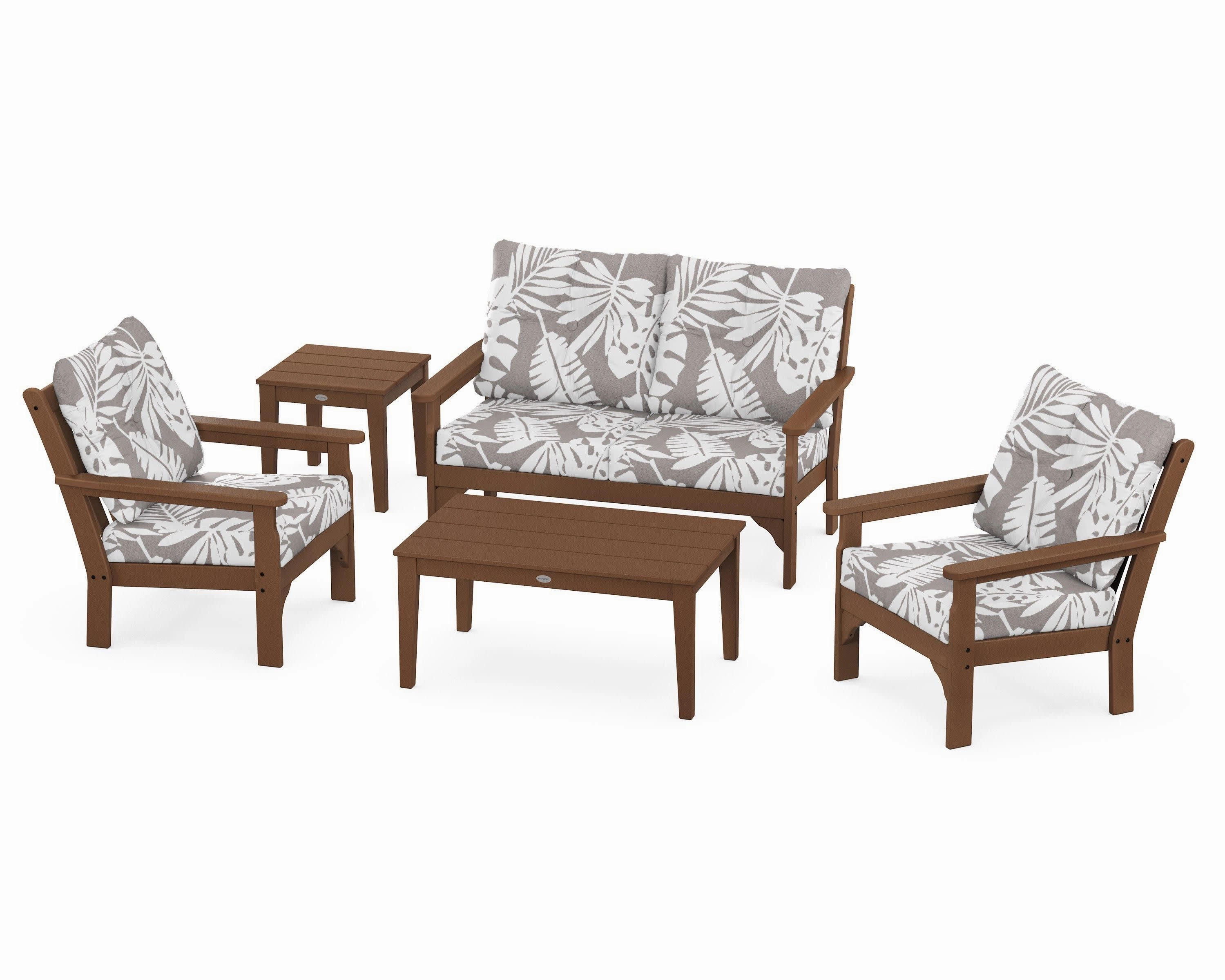 Vineyard 5-Piece Deep Seating Set
