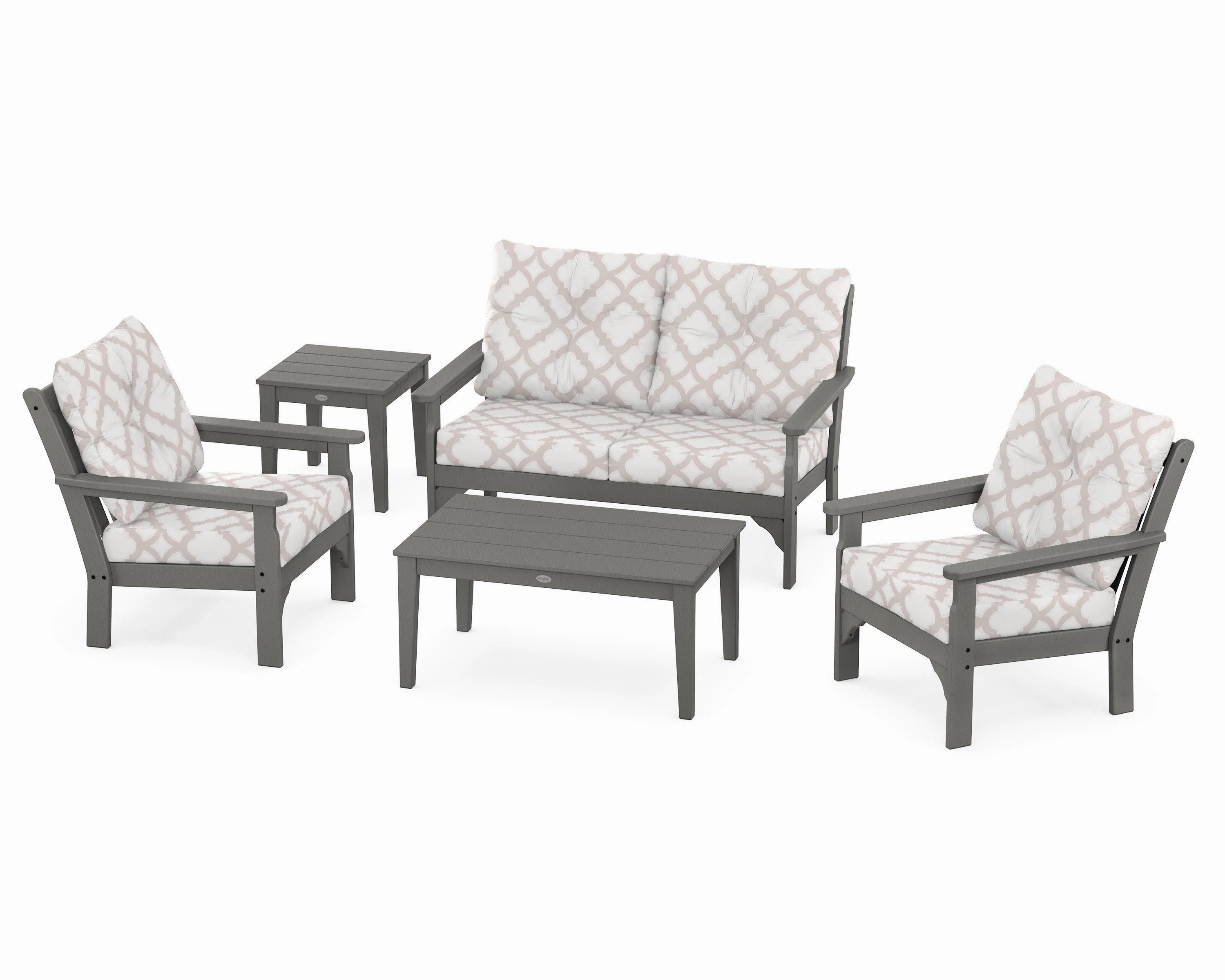 Vineyard 5-Piece Deep Seating Set