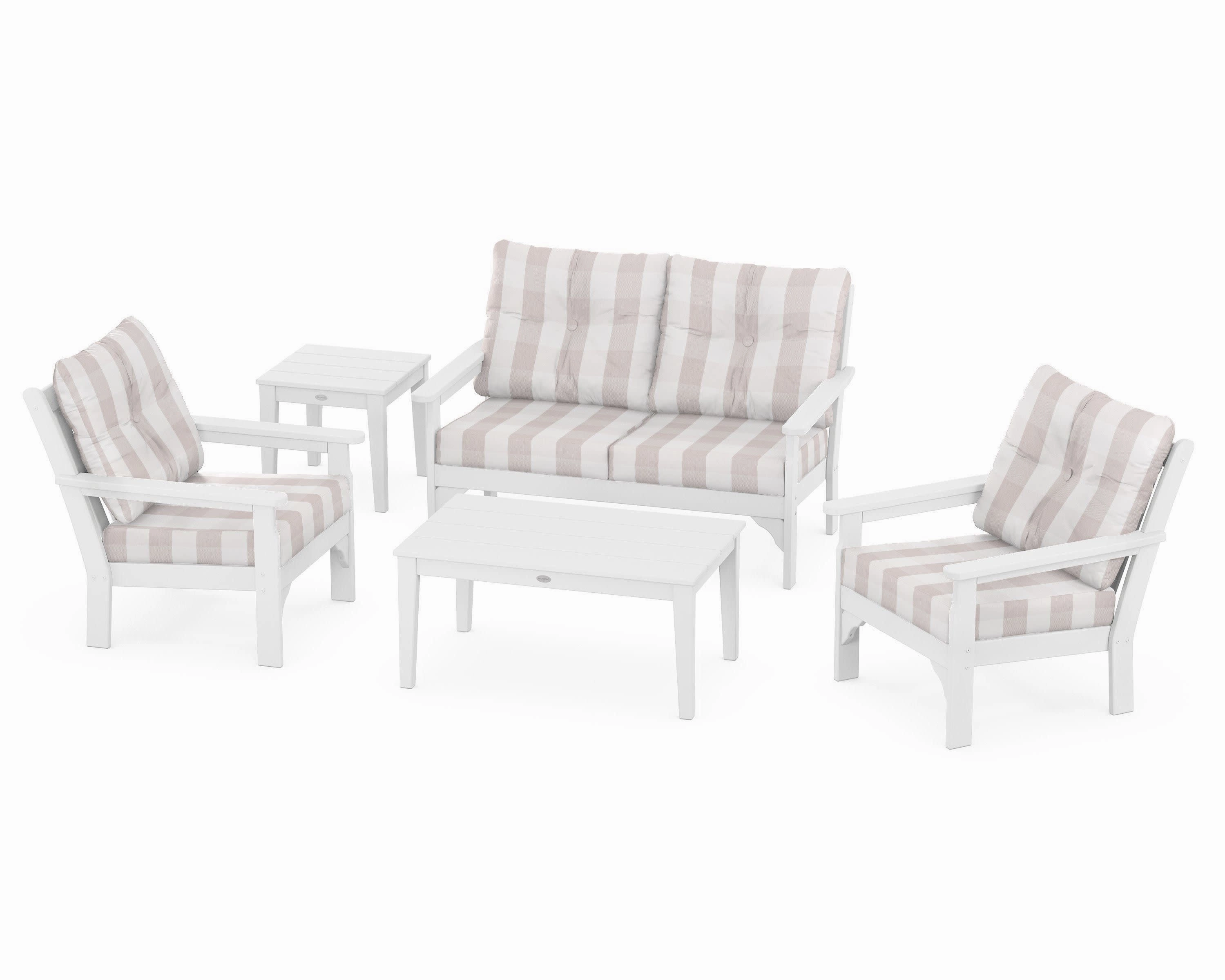 Vineyard 5-Piece Deep Seating Set