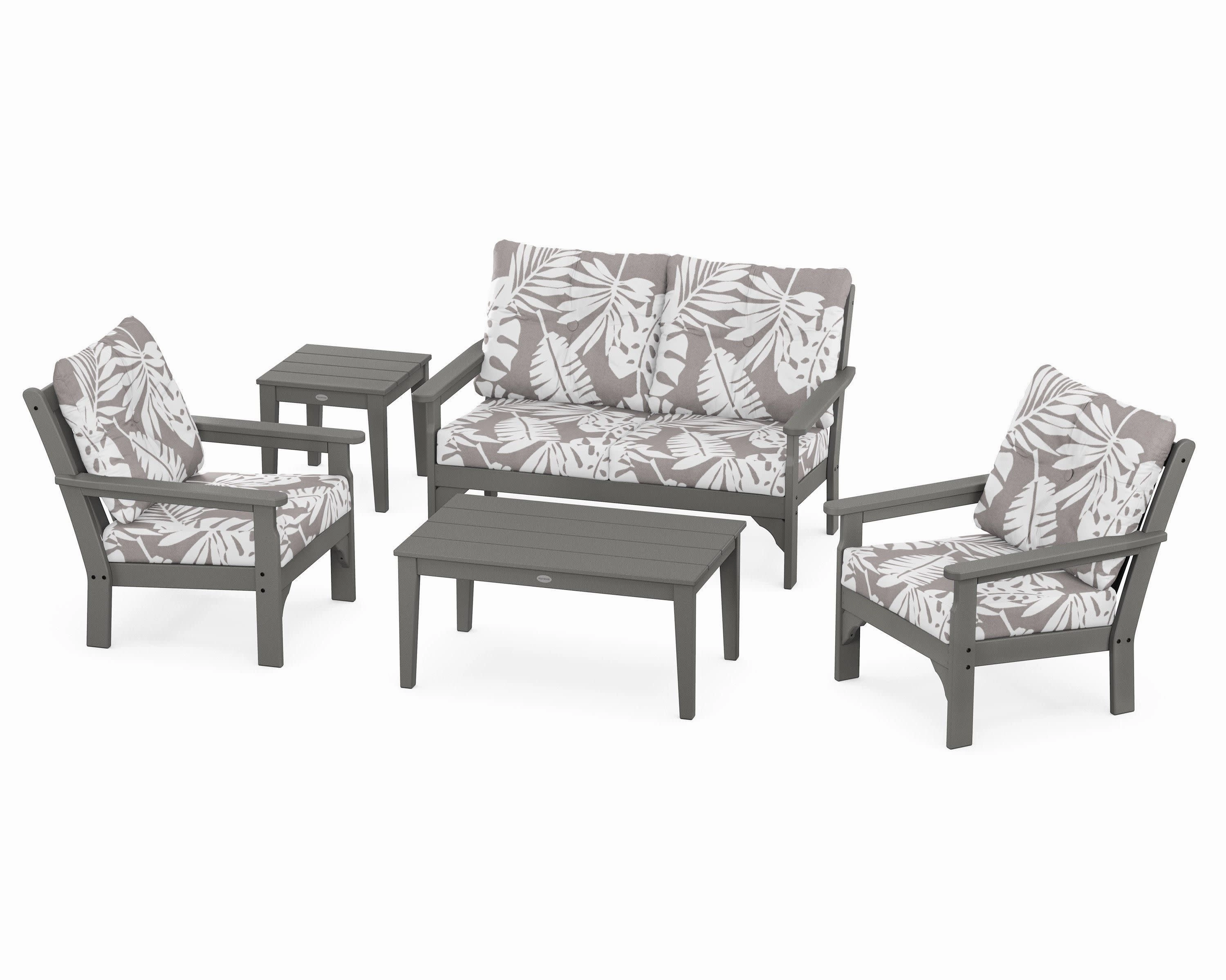 Vineyard 5-Piece Deep Seating Set