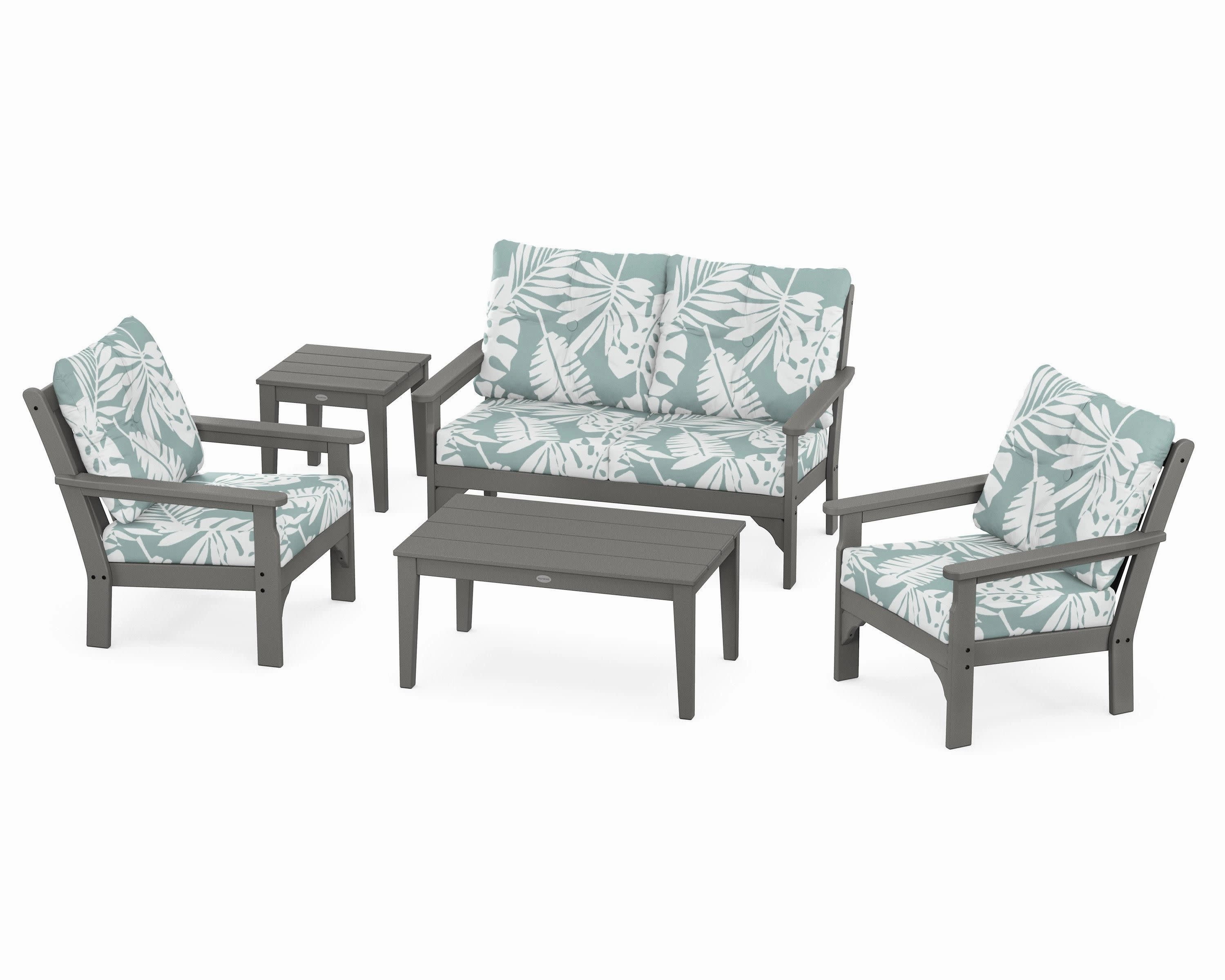 Vineyard 5-Piece Deep Seating Set
