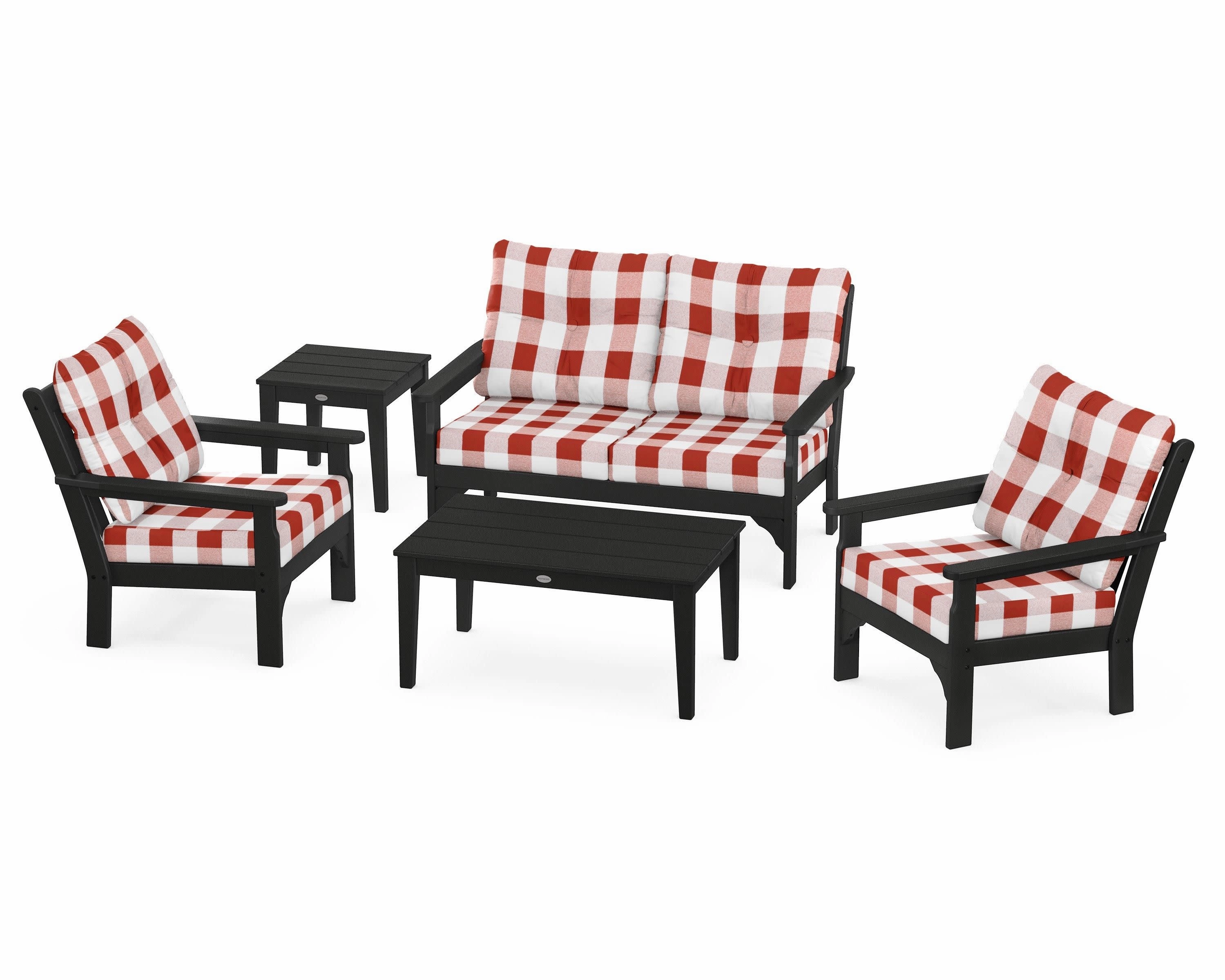 Vineyard 5-Piece Deep Seating Set