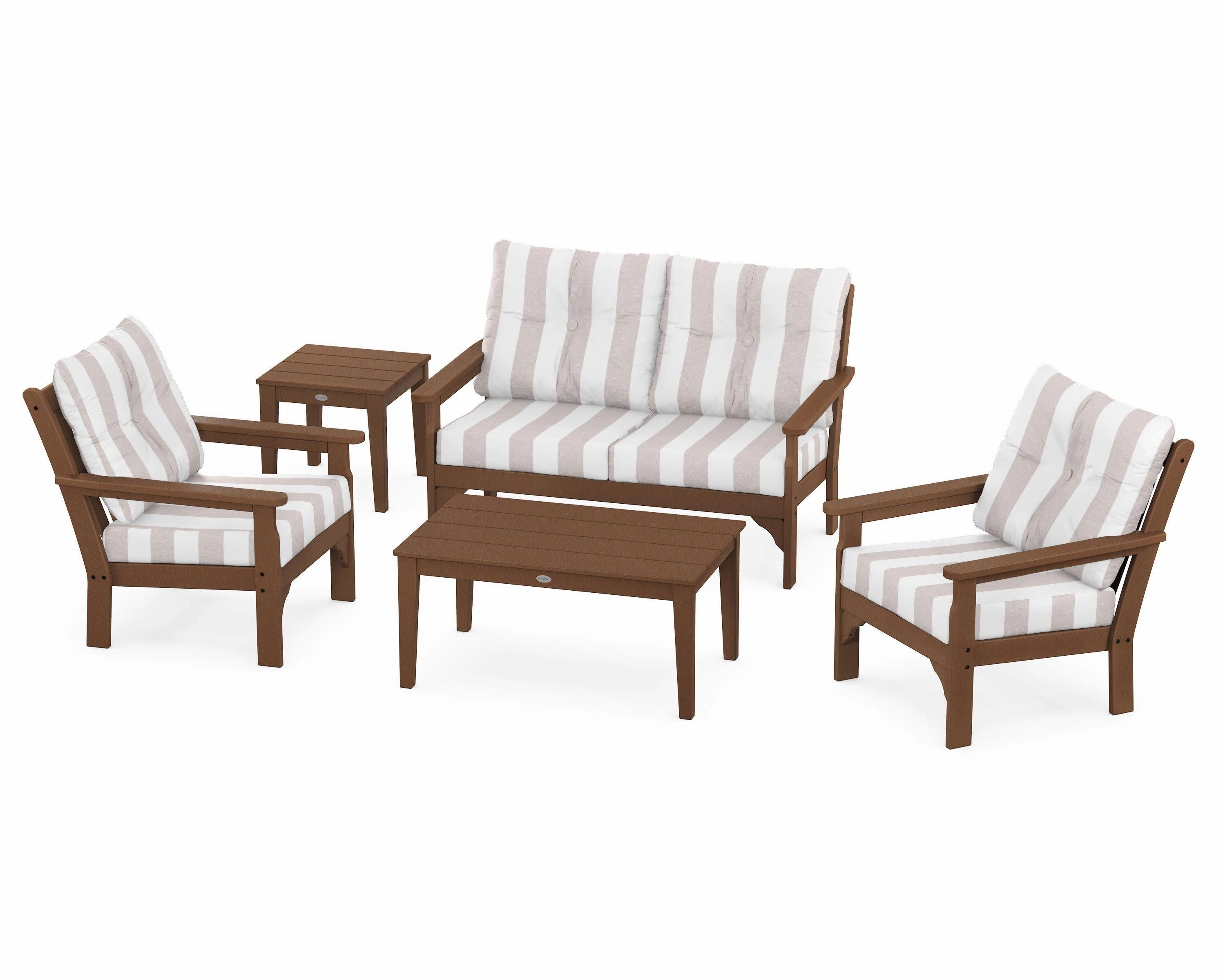Vineyard 5-Piece Deep Seating Set