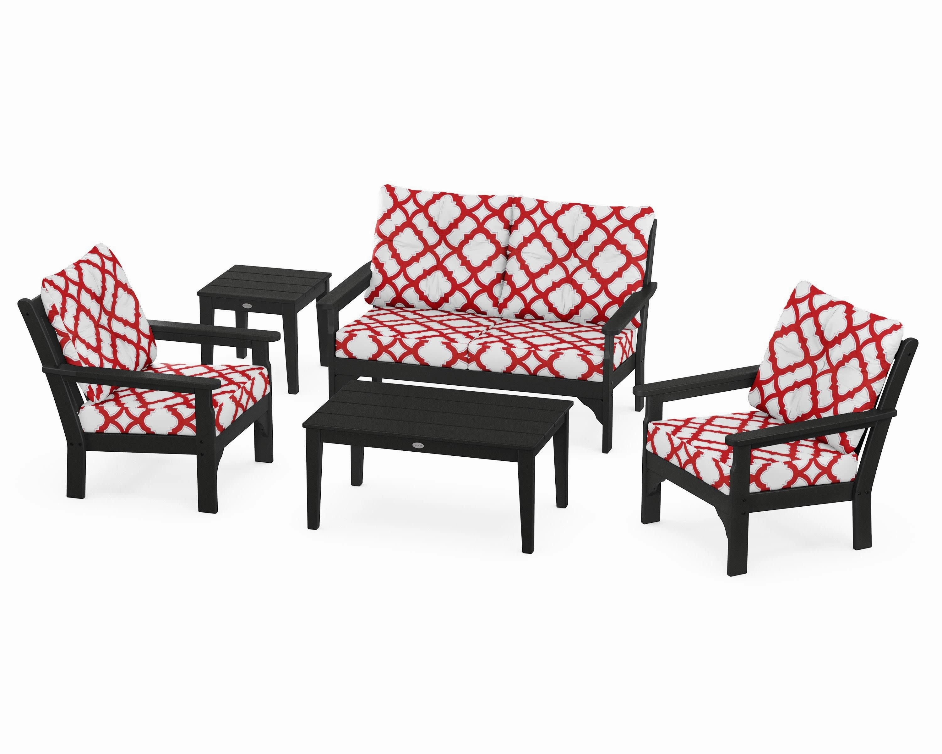 Vineyard 5-Piece Deep Seating Set
