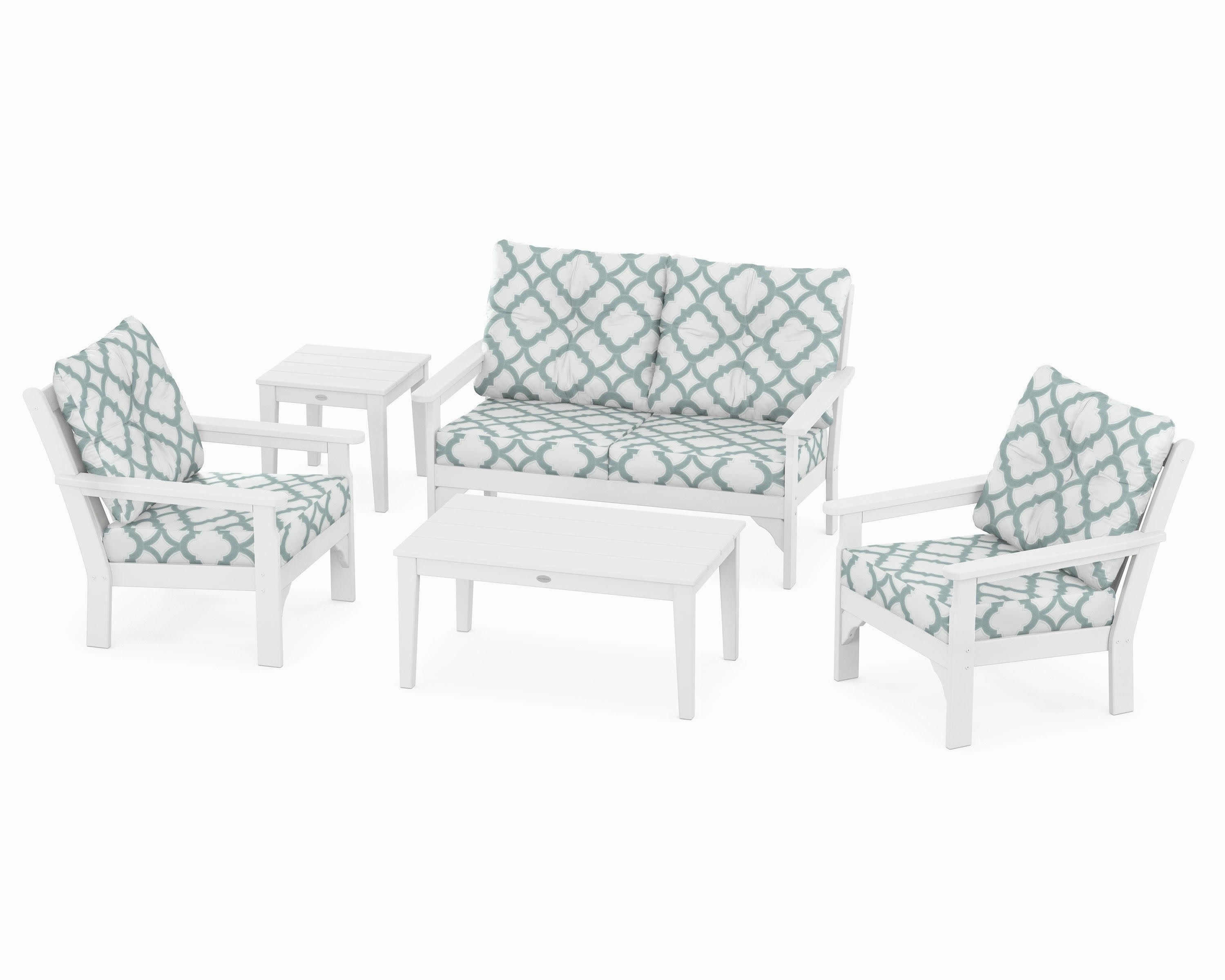 Vineyard 5-Piece Deep Seating Set