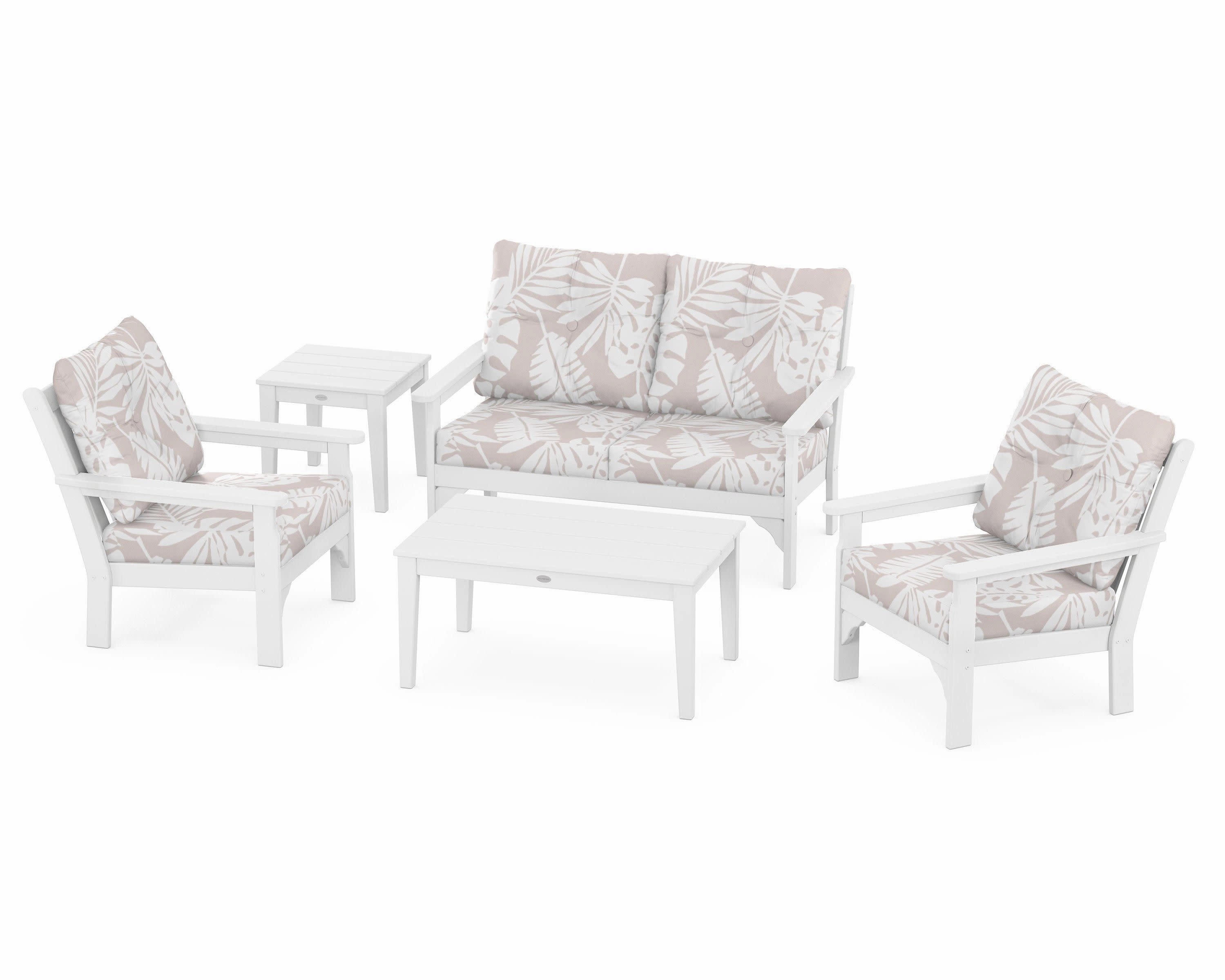 Vineyard 5-Piece Deep Seating Set