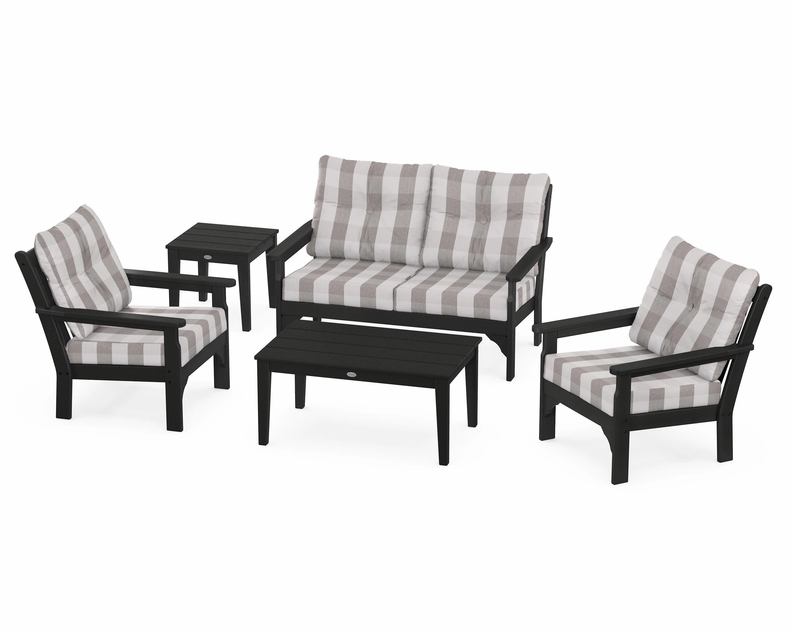 Vineyard 5-Piece Deep Seating Set