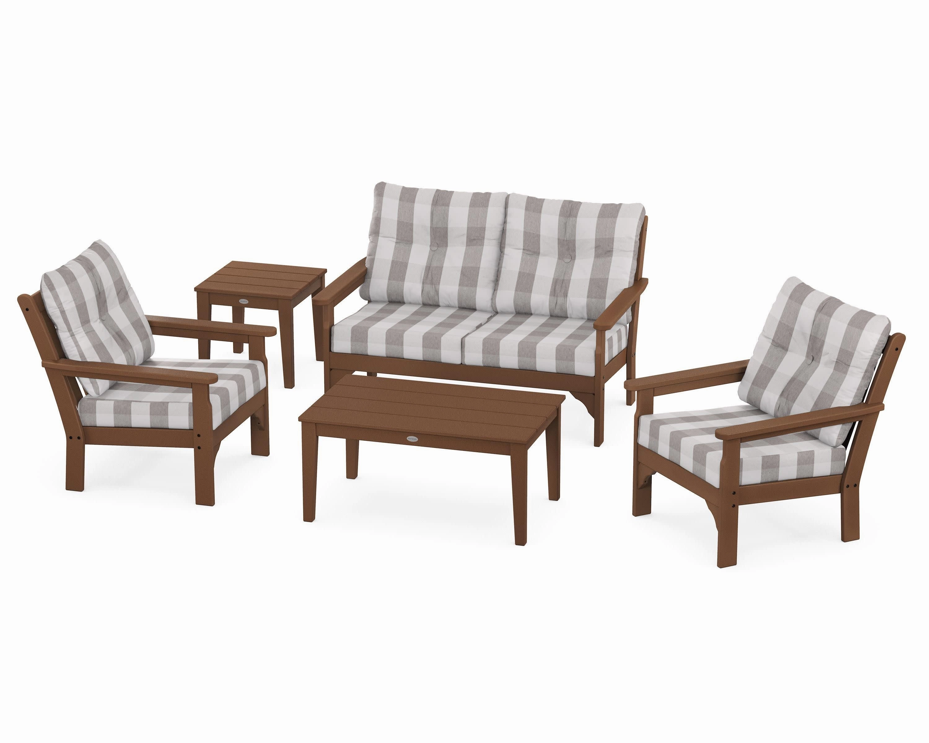 Vineyard 5-Piece Deep Seating Set