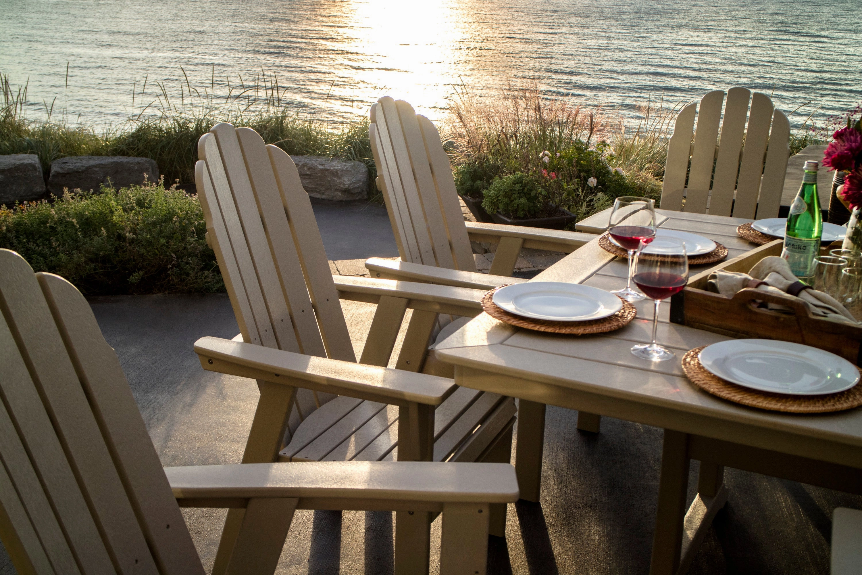 Vineyard Curveback Adirondack Dining Chair