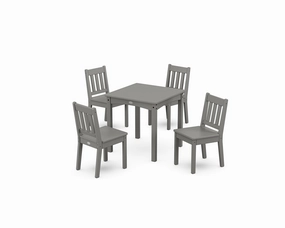 Vineyard Kids 5-Piece Dining Setwaterproof outdoor chair cushions