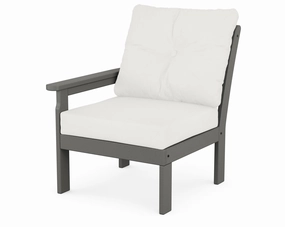 Vineyard Modular Left Arm Chairoutdoor patio dining furniture set