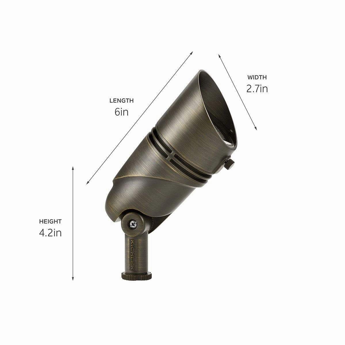 Vlo Led Accent LED Accent Centennial Brass