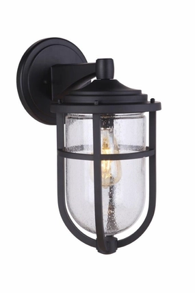 Voyage One Light Outdoor Wall Mount MidnightOutdoor wall sconces with motion sensor