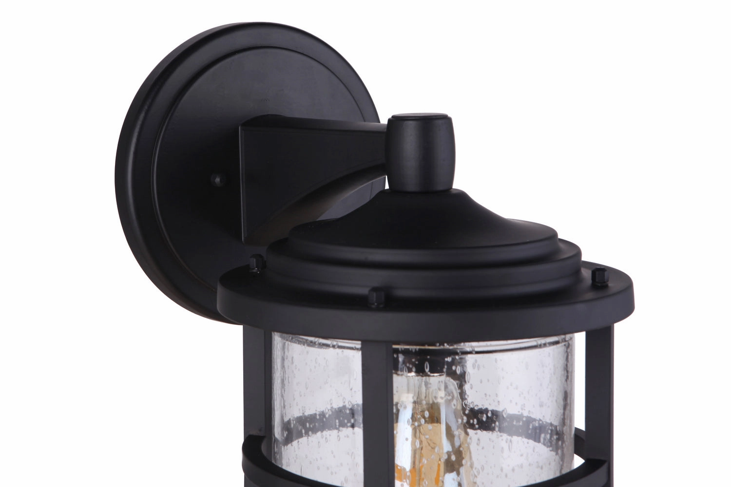Voyage One Light Outdoor Wall Mount Midnight