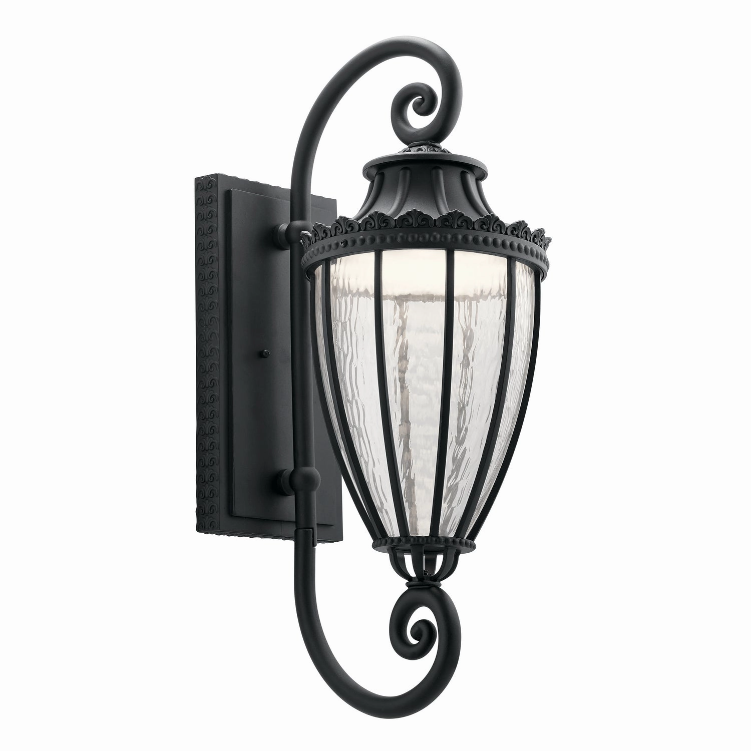 Wakefield LED Outdoor Wall Mount Textured BlackOutdoor wall sconces with motion sensor