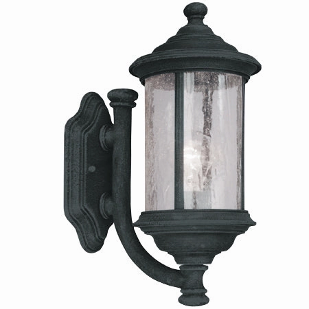 Walnut Grove One Light Wall Sconce BlackOutdoor wall sconces with motion sensor