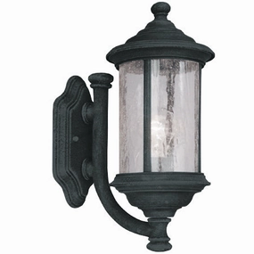 Walnut Grove One Light Wall Sconce BlackOutdoor wall sconces with motion sensor