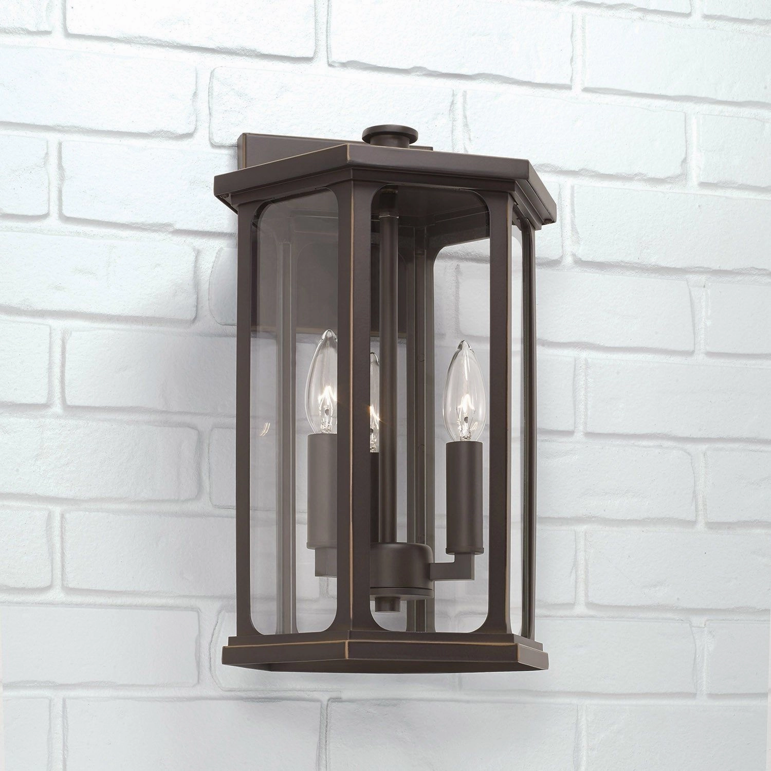 Walton 3-Light Outdoor Wall Lantern