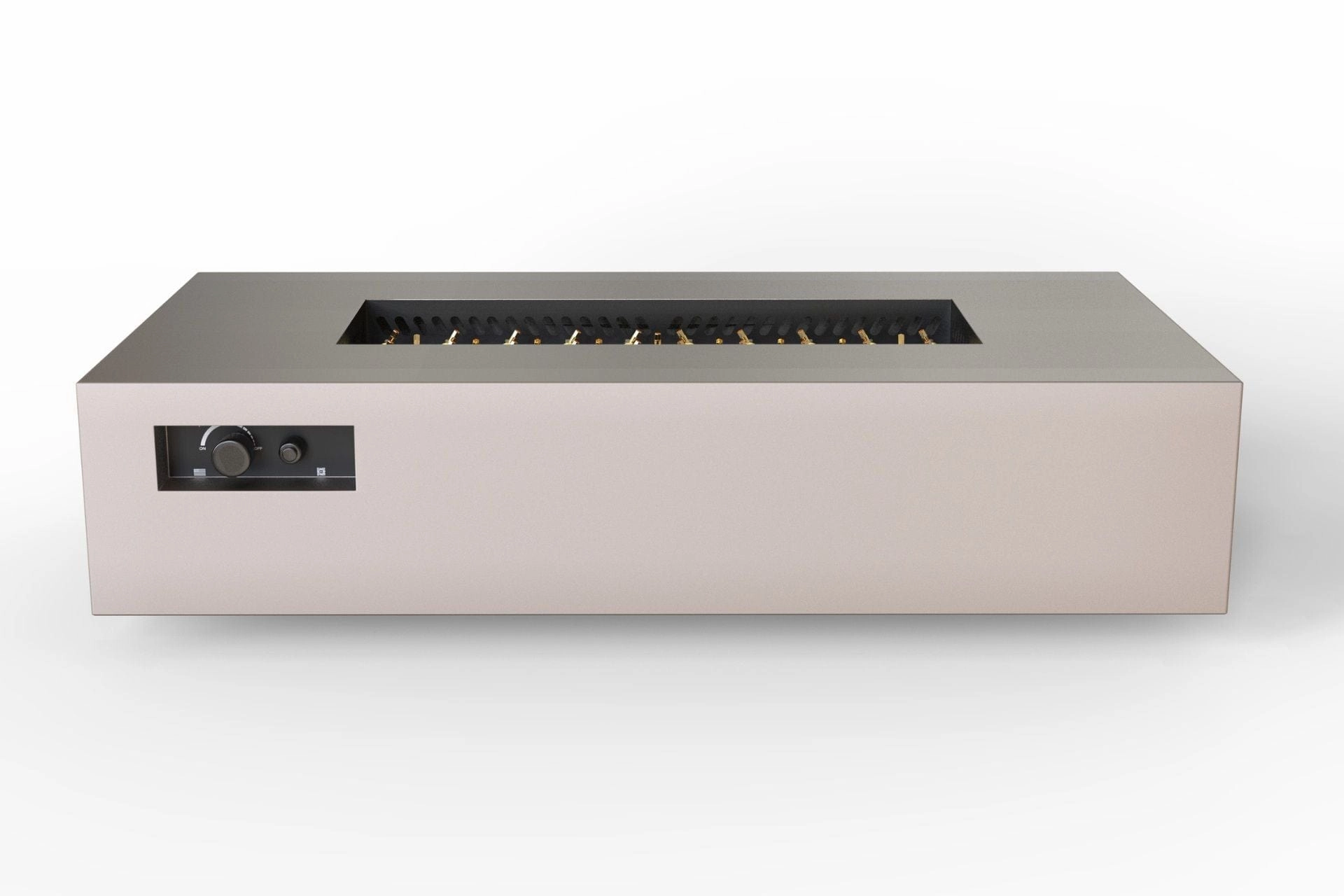 Warming Trends AON 60-inch Powder-Coated Steel Push Button Spark Ignition Rectangular Fire Table