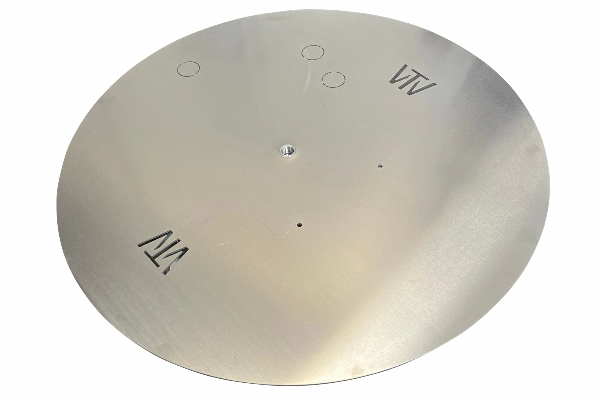 Warming Trends Circular 12.00-17.99-inch Aluminum Fire Pit Burner Plate ALPL1218CFireproof mat for under fire pit