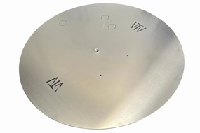 Warming Trends Circular 24-inch Aluminum Fire Pit Burner Plate ALPL24CFireproof mat for under fire pit