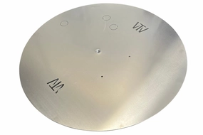 Warming Trends Circular 29.25-inch Aluminum Fire Pit Burner Plate ALPL29.25CFireproof mat for under fire pit