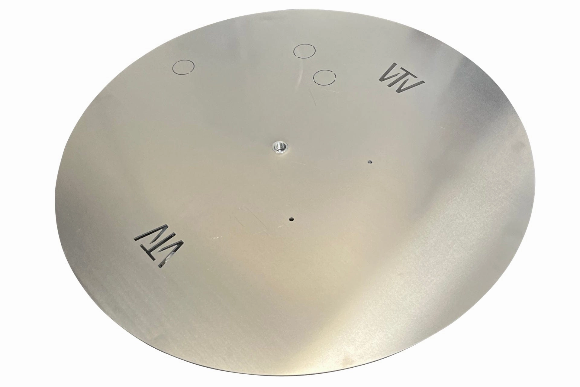 Warming Trends Circular 36-inch Aluminum Fire Pit Burner Plate ALPL36CFireproof mat for under fire pit