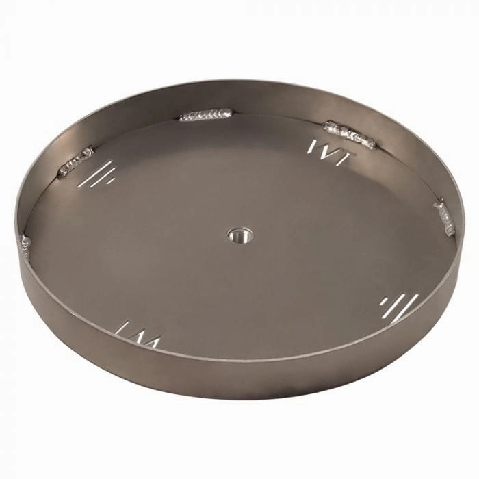 Warming Trends Circular 42.01-47.99-inch Aluminum Fire Pit Burner Pan ALPAN4248CFireproof mat for under fire pit