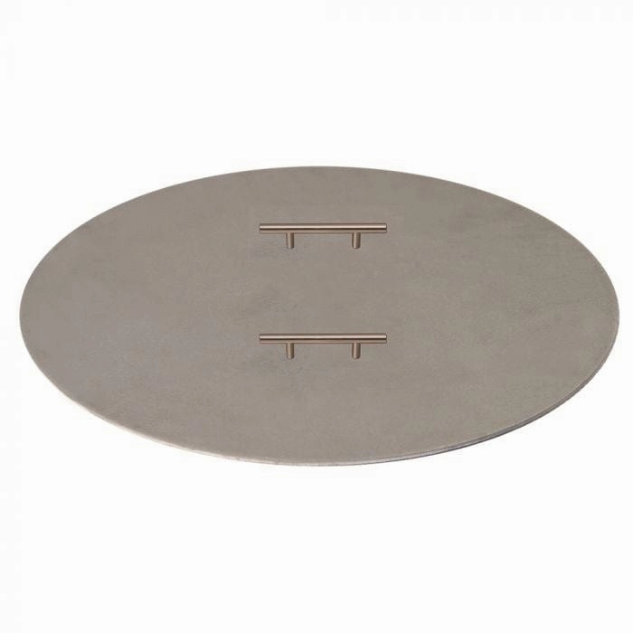 Warming Trends Circular Aluminum 44-Inch Fire Pit Cover FPC44CFireproof mat for under fire pit