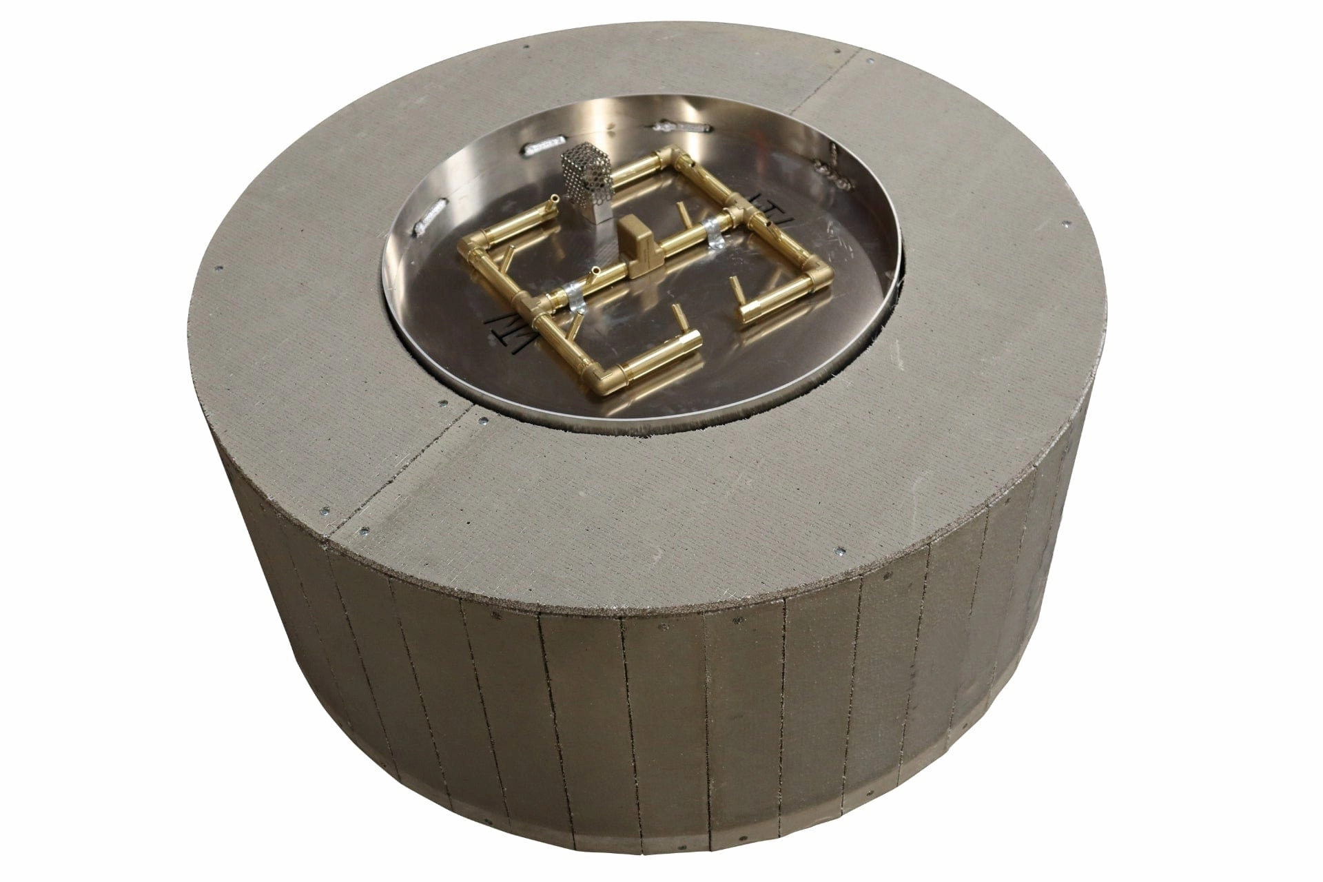 Warming Trends Crossfire FC Circular 42x18-Inch Ready To Finish Fire Pit Kit