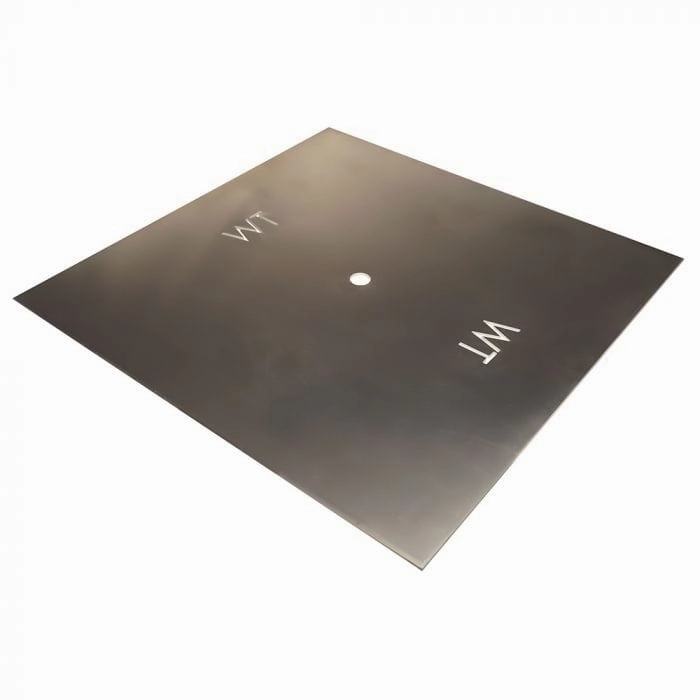 Warming Trends Square 30-inch Aluminum Fire Pit Burner Plate ALPL30S