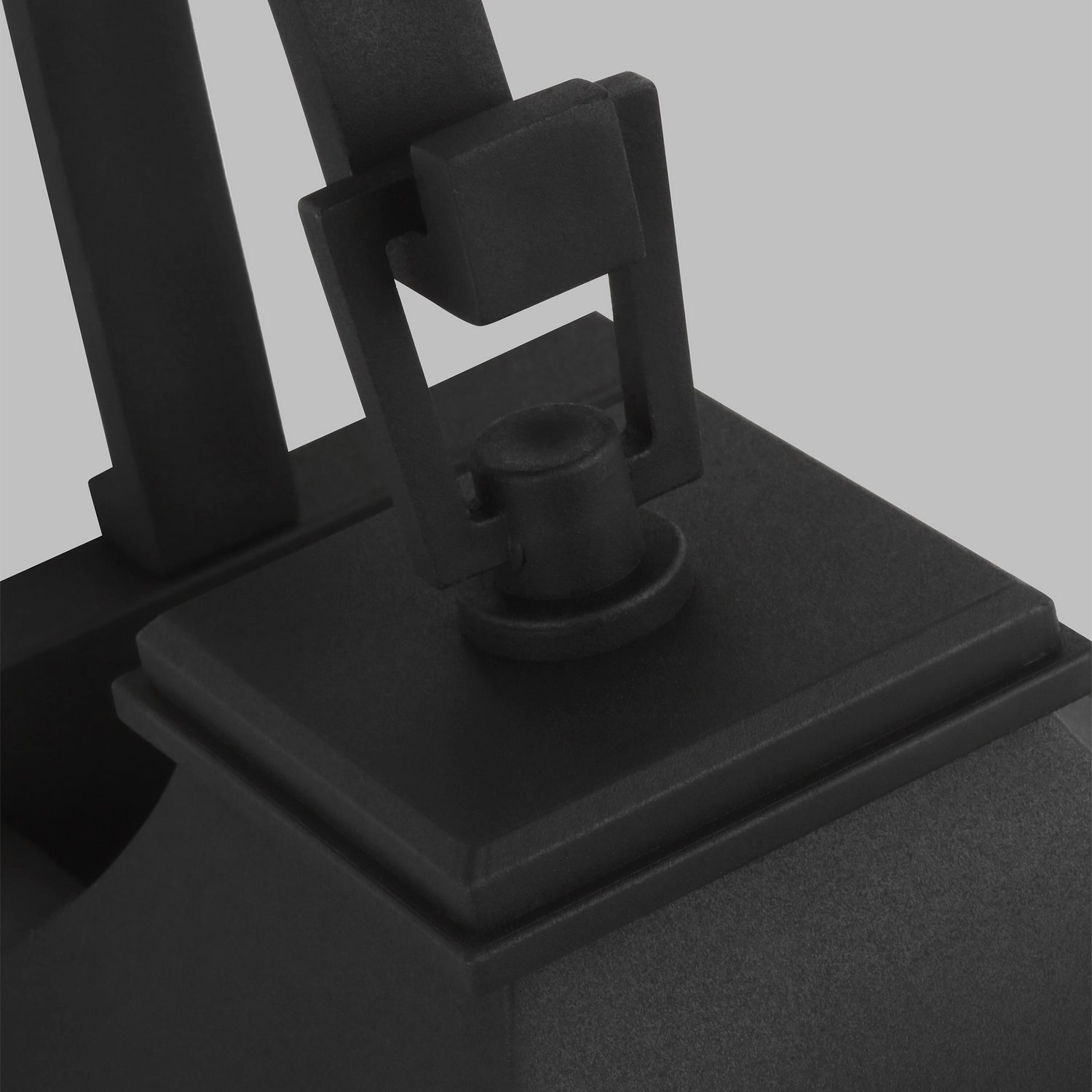 Warren One Light Lantern Textured Black