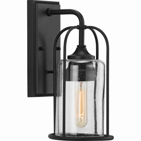 Watch Hill One Light Wall Lantern Textured BlackOutdoor wall sconces with motion sensor