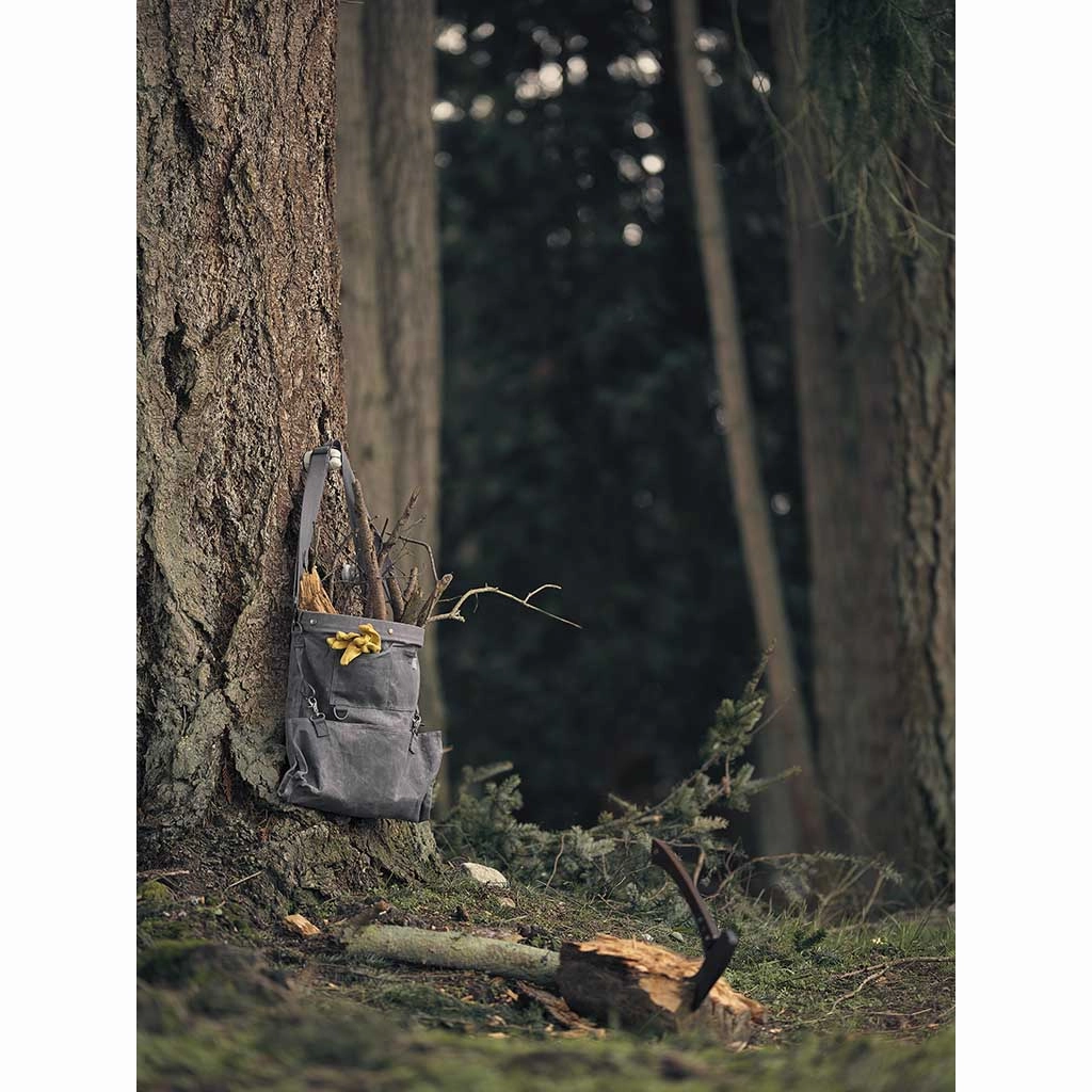 Waxed Canvas Gathering Bag
