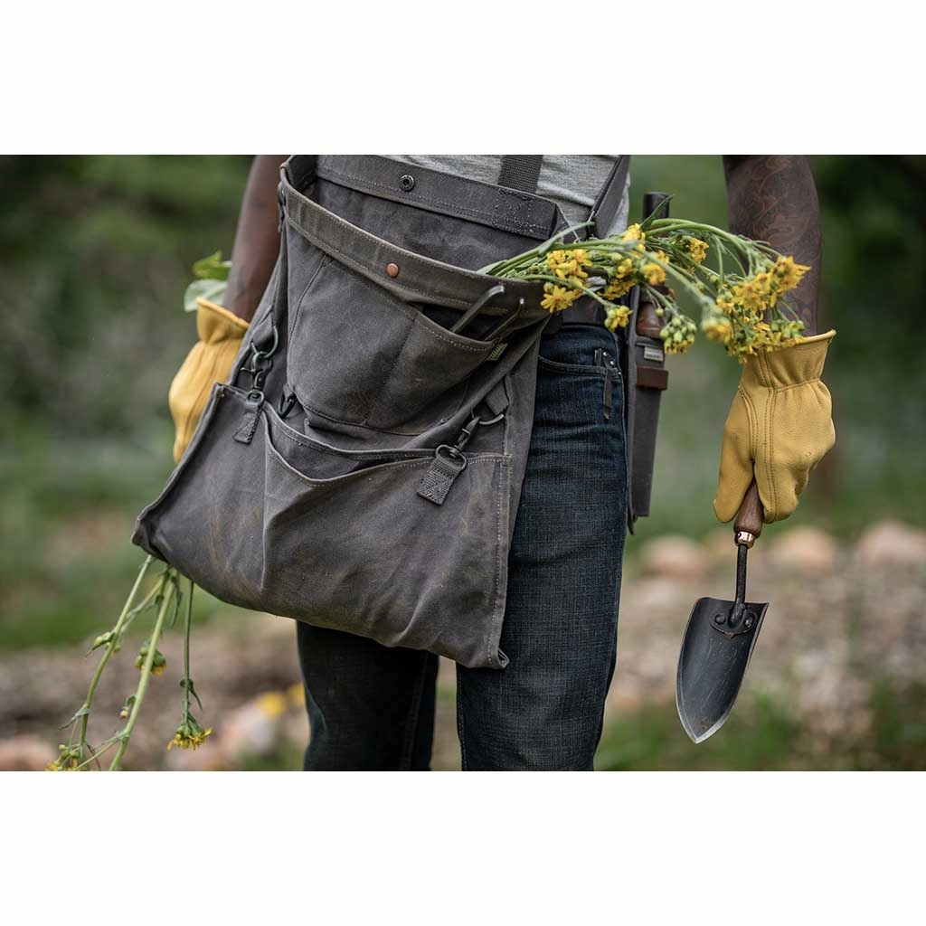 Waxed Canvas Gathering Bag