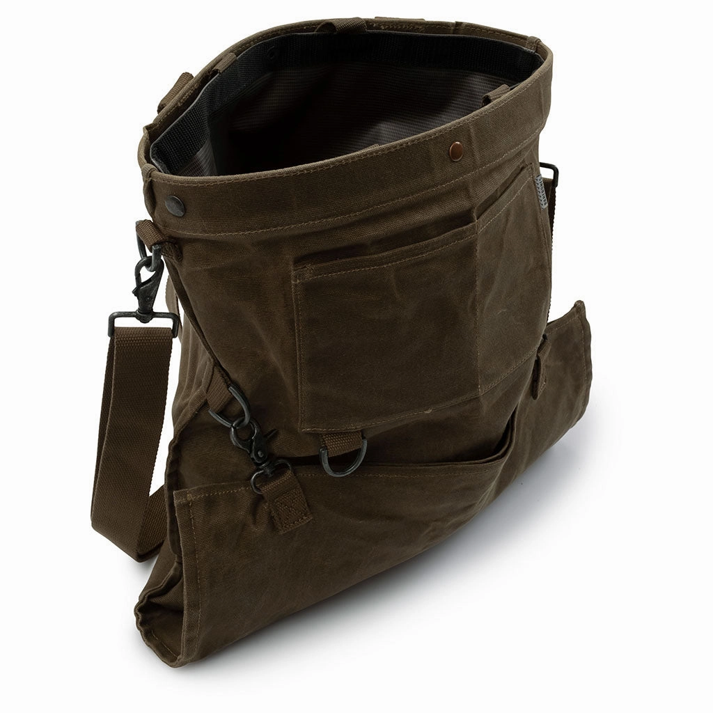 Waxed Canvas Gathering Bag