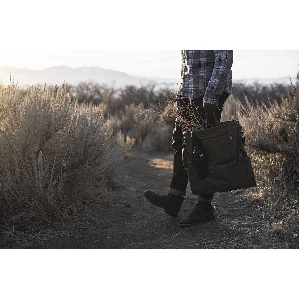 Waxed Canvas Gathering Bag